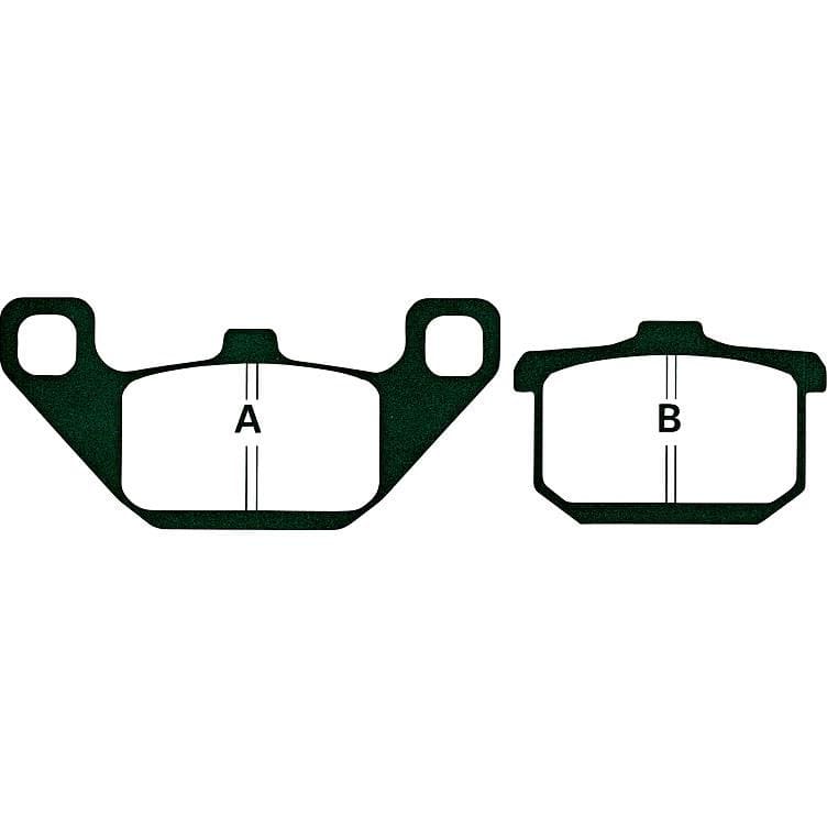 Hi-Q Bremsbeläge organisch FA085 111/69x50/43,5x9,5/9,8mm - Motorradteile & Ersatzteile - Bremsen