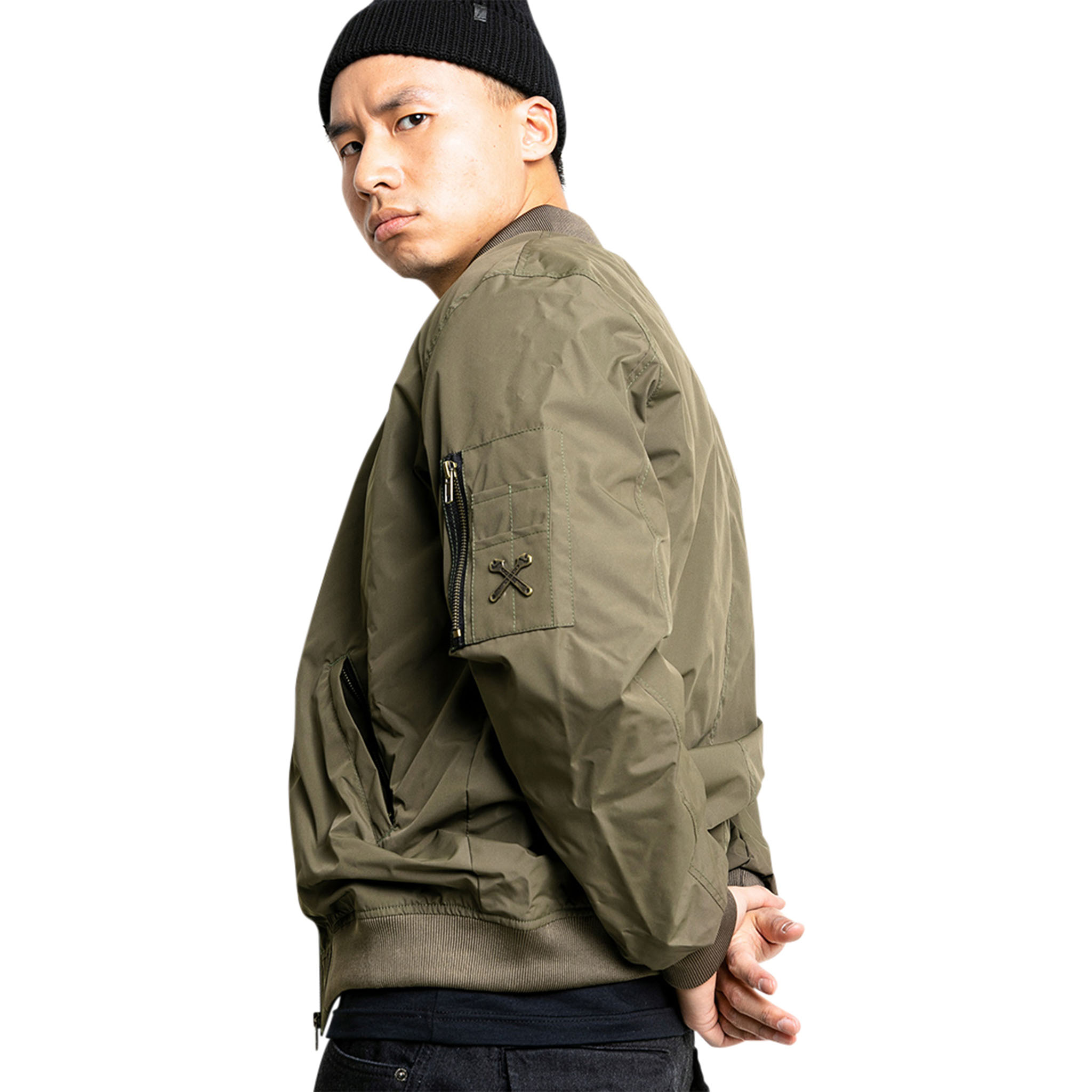 John Doe-Flight Textiljacke olive M-2016561999026009