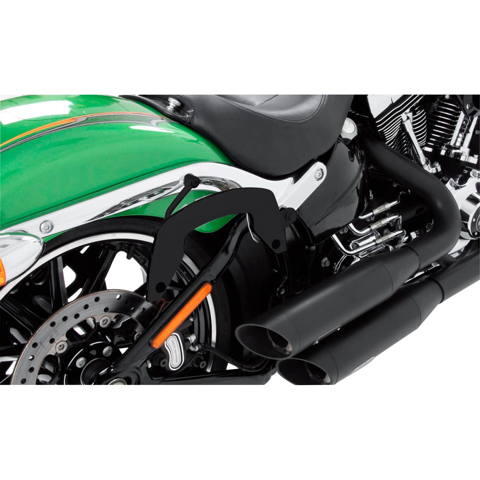 Hepco & Becker C-Bow Seitentaschenhalter schwarz für Softail Slim 2012-2017 - Motorradzubehör - Motorradgepäck