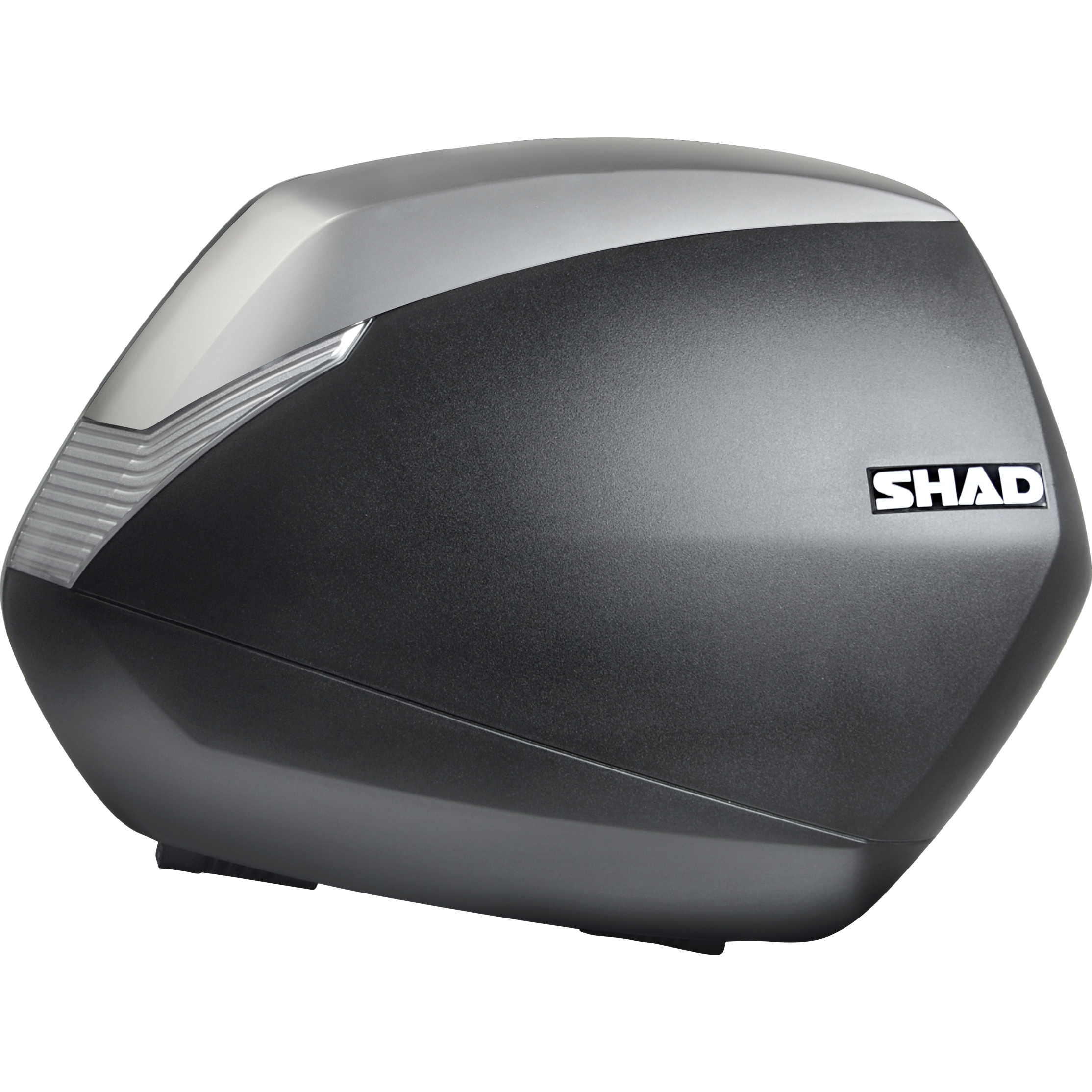 Shad Deckelcoverpaar für SH36 Seitenkoffer titan - Motorradzubehör - Motorradgepäck