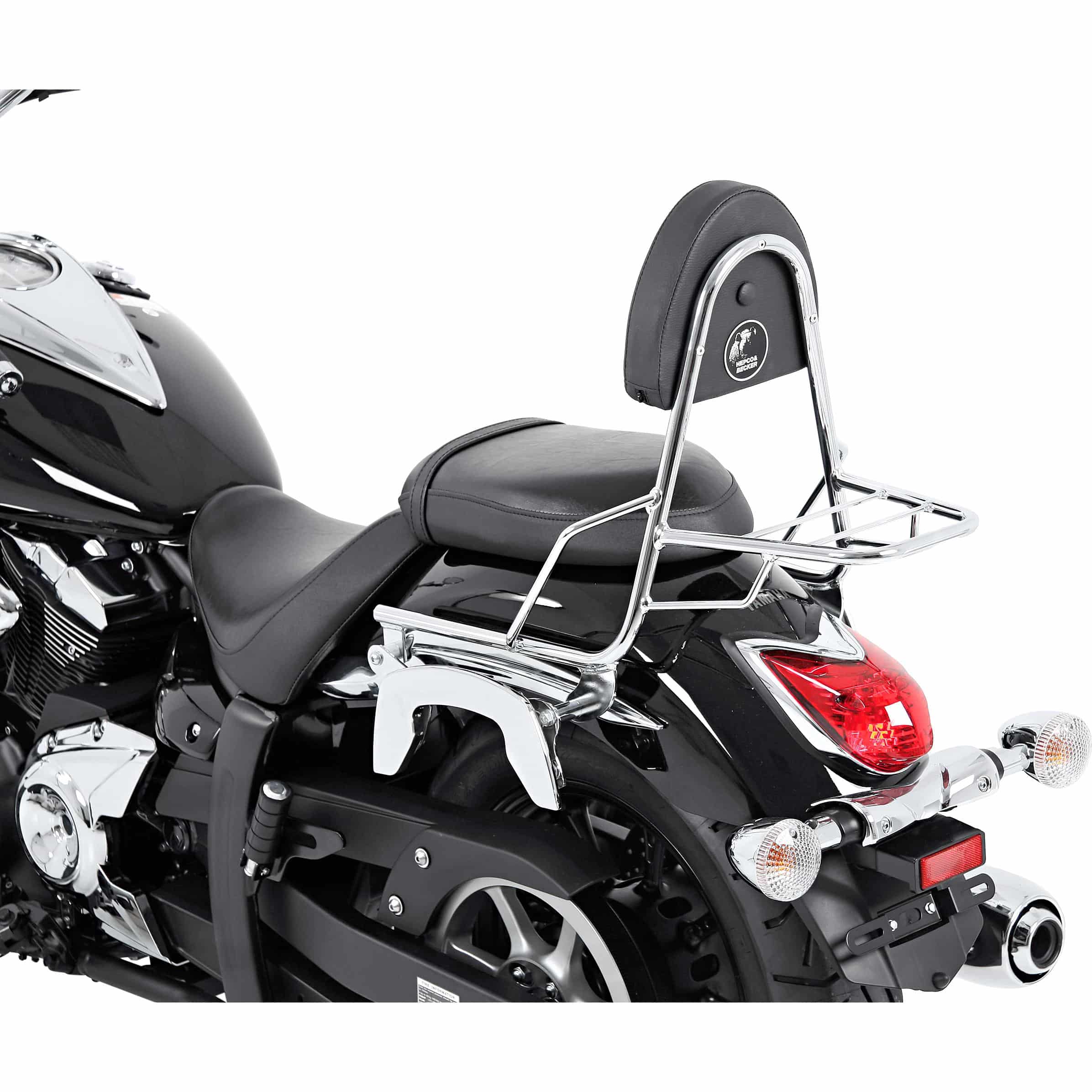 Hepco & Becker C-Bow Seitentaschenhalter chrom für Yamaha XVS 950 Midnight - Motorradzubehör - Motorradgepäck
