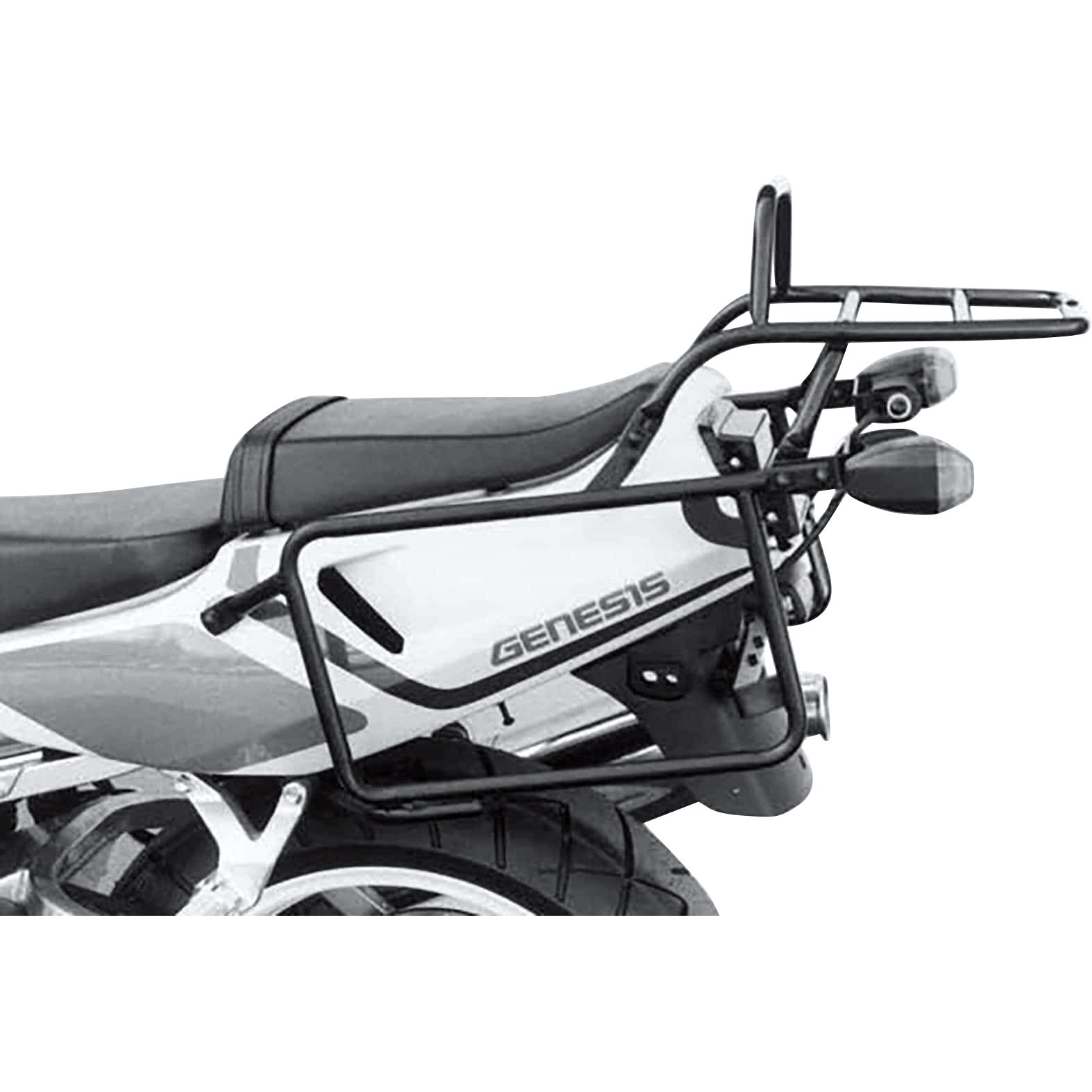 Hepco & Becker Komplett-Kofferträger schwarz für Yamaha FZR 600 R 1994-1996 - Motorradzubehör - Motorradgepäck