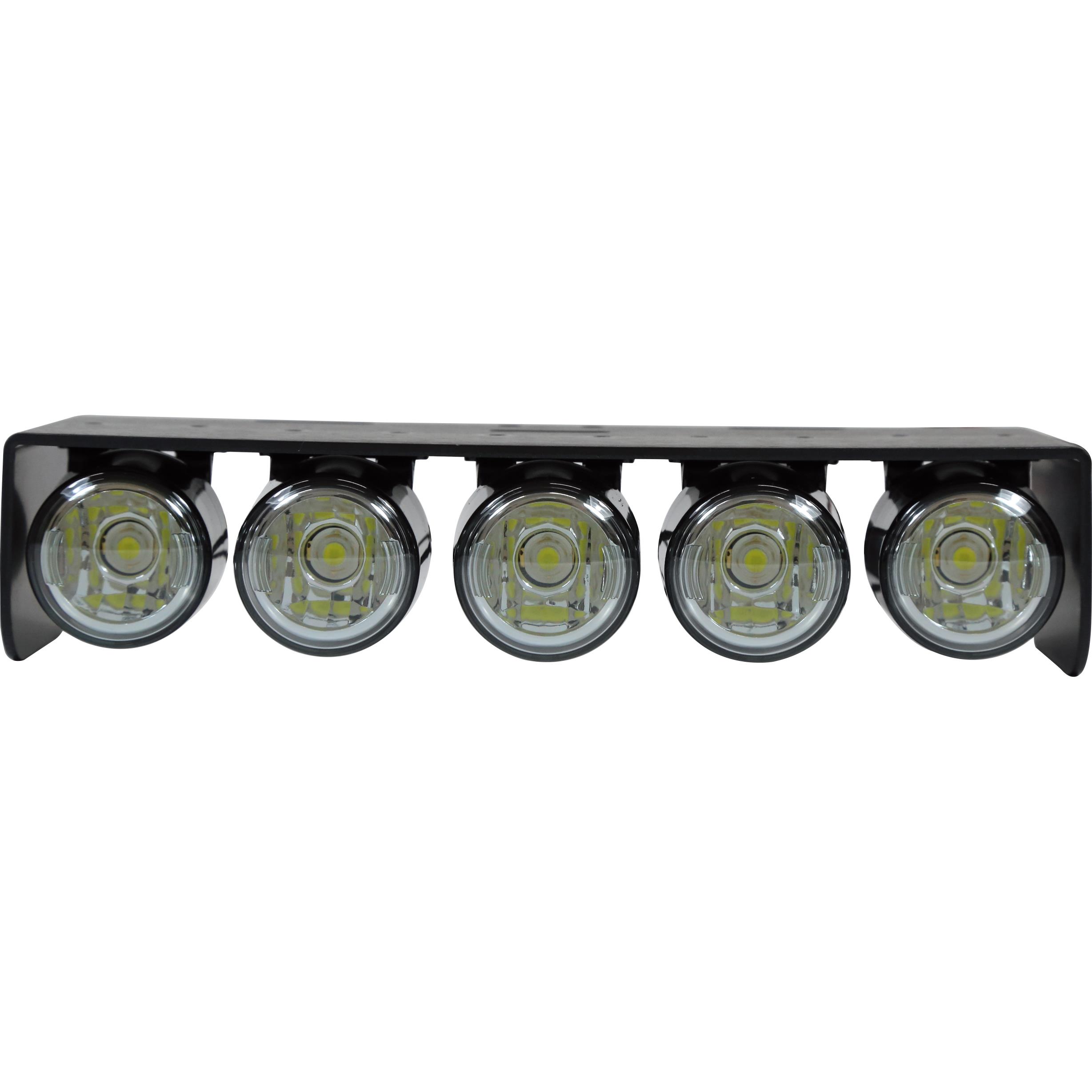 Highsider-LED Tagfahrlicht/Standlicht Penta schwarz-5706181033004410