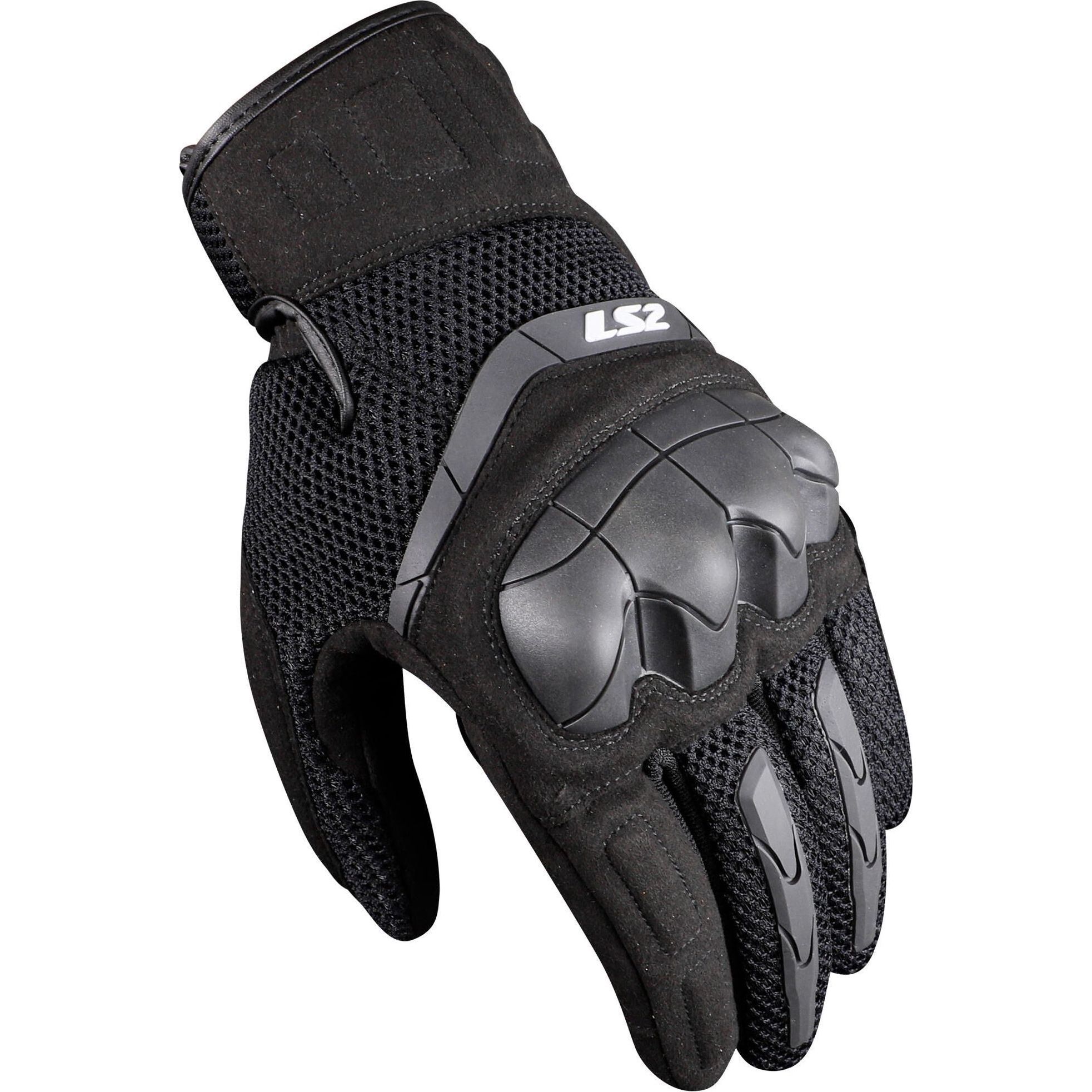 LS2-Kubra Mesh Motorradhandschuh-0002119007001009