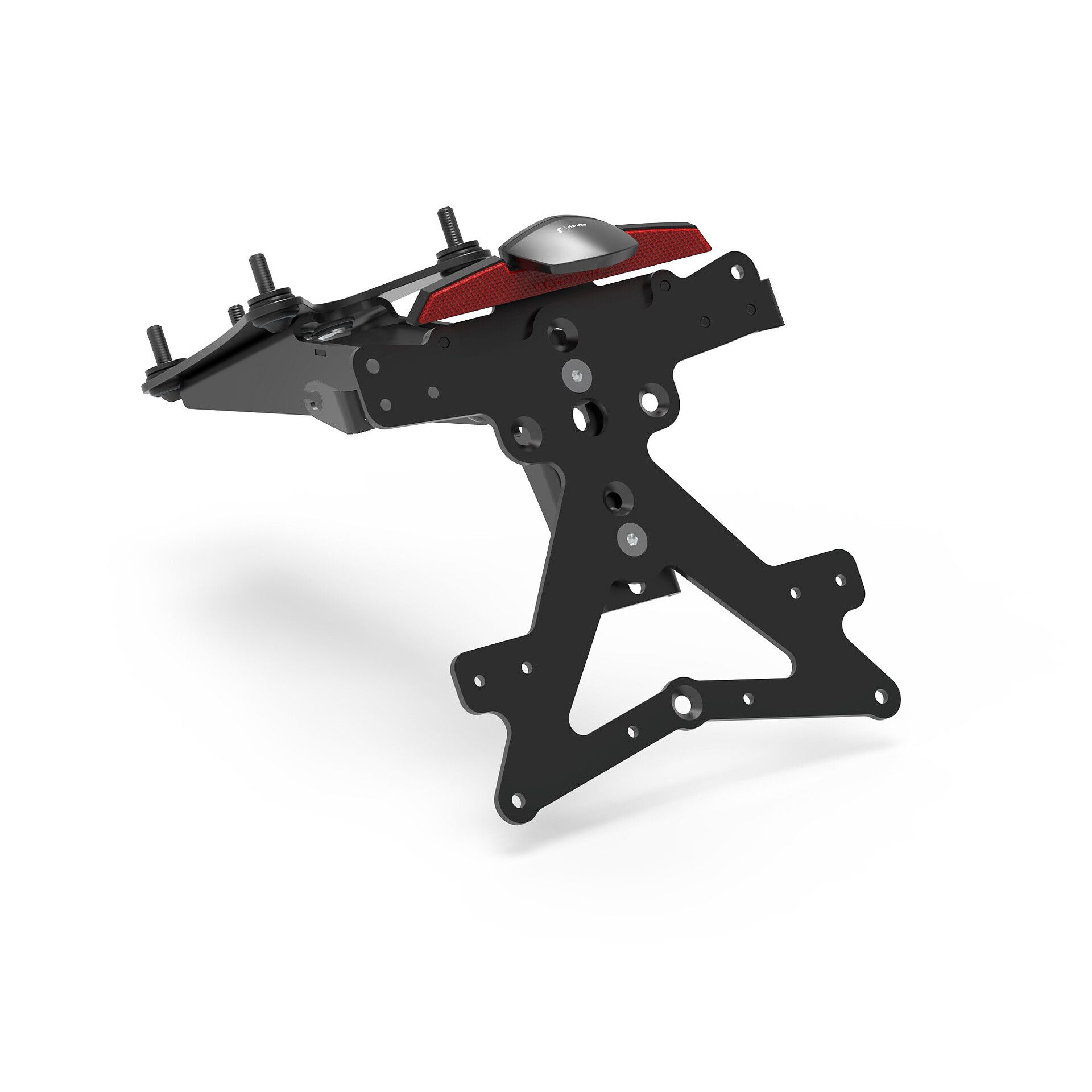 Rizoma Kennzeichenhalter Fox PT669B für Triumph Speed Triple 1200 2 - Motorradteile & Ersatzteile - Anbauteile