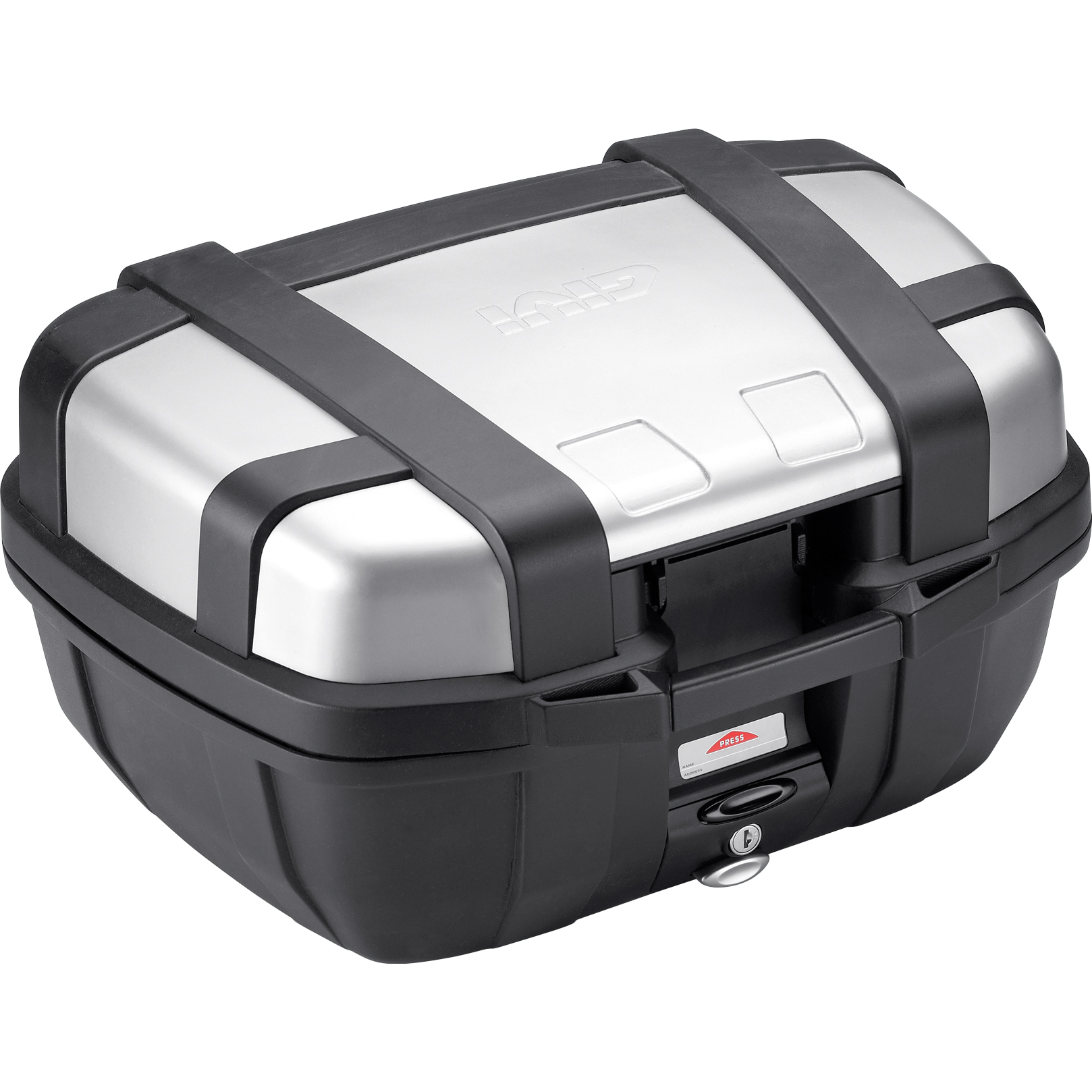 Givi Monokey® Koffer/Topcase Trekker TRK52N silber 52 Liter - Motorradzubehör - Motorradgepäck