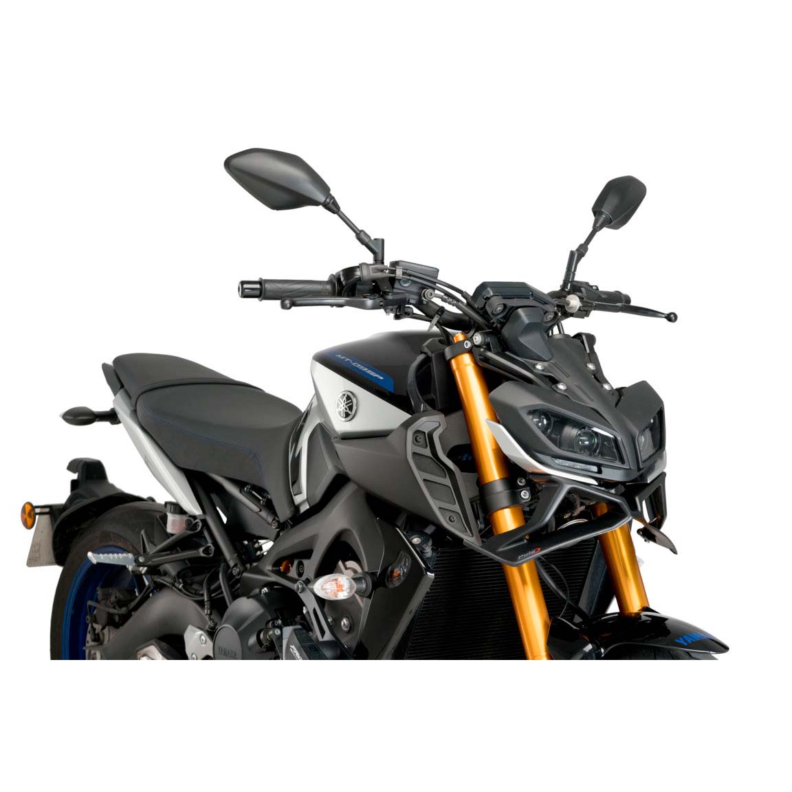 Puig Winglets Front mattschwarz für Yamaha MT-09 /SP 2017-2020 - Motorradteile & Ersatzteile - Verkleidungen & Abdeckungen
