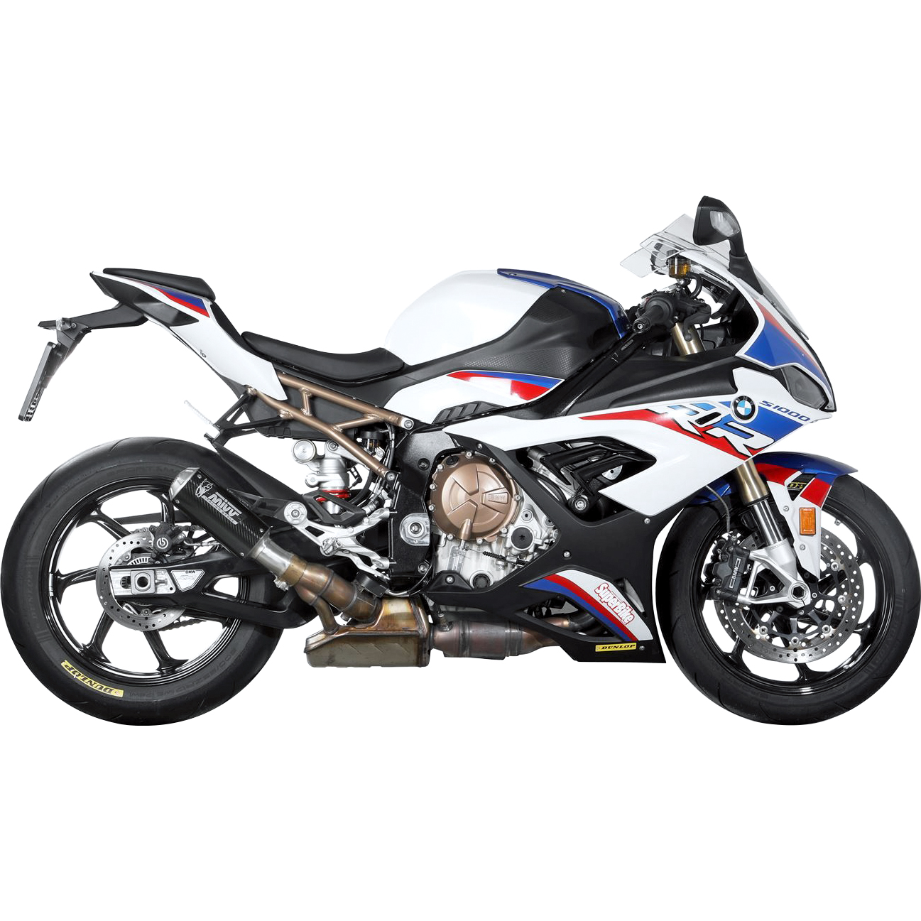 MIVV MK3 Auspuff B.036.LM3C Carbon für BMW S 1000 RR 2019- Euro4 - Motorradteile & Ersatzteile - Auspuff
