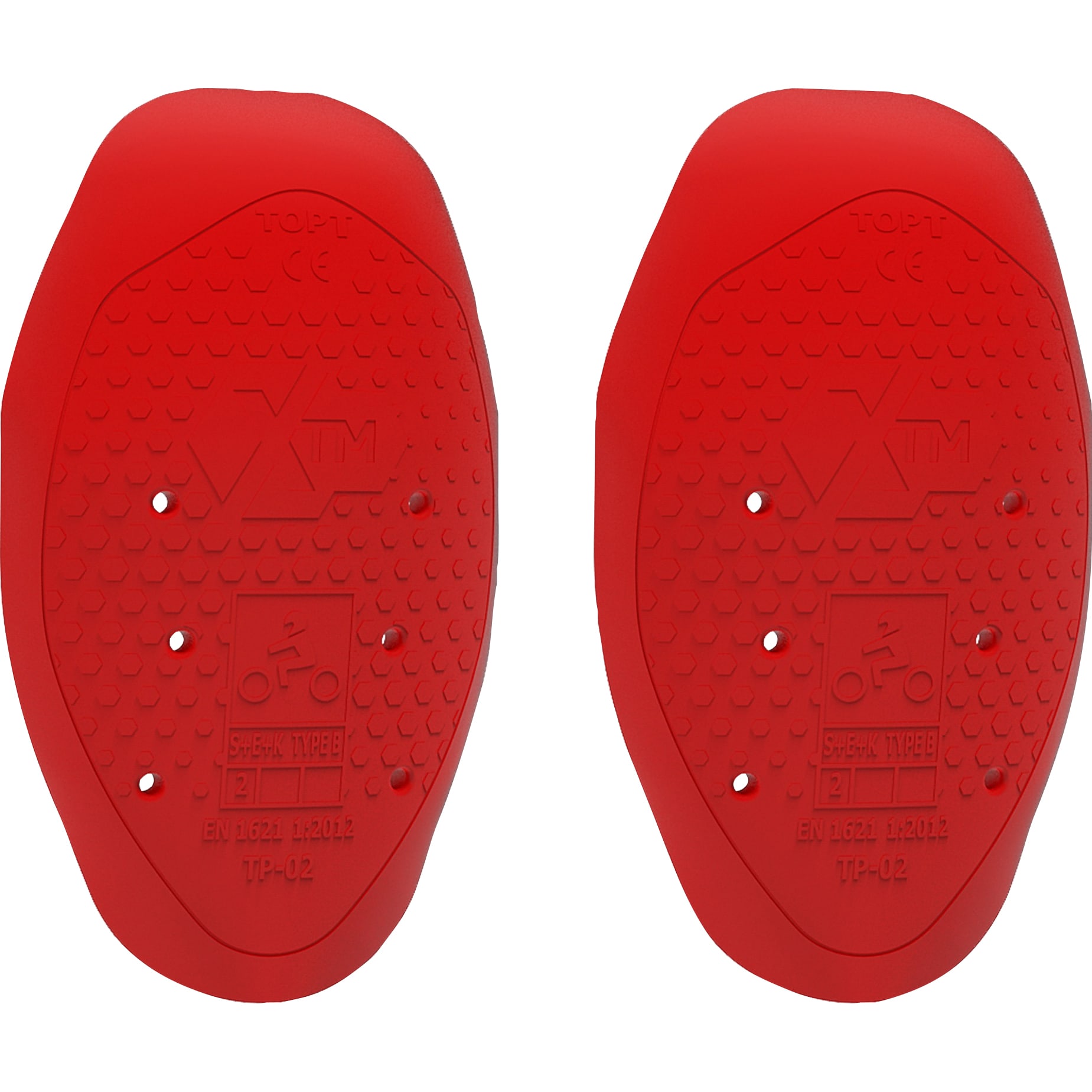 John Doe-Knieprotektoren für Herrenhosen Level 2 rot-3211211999000