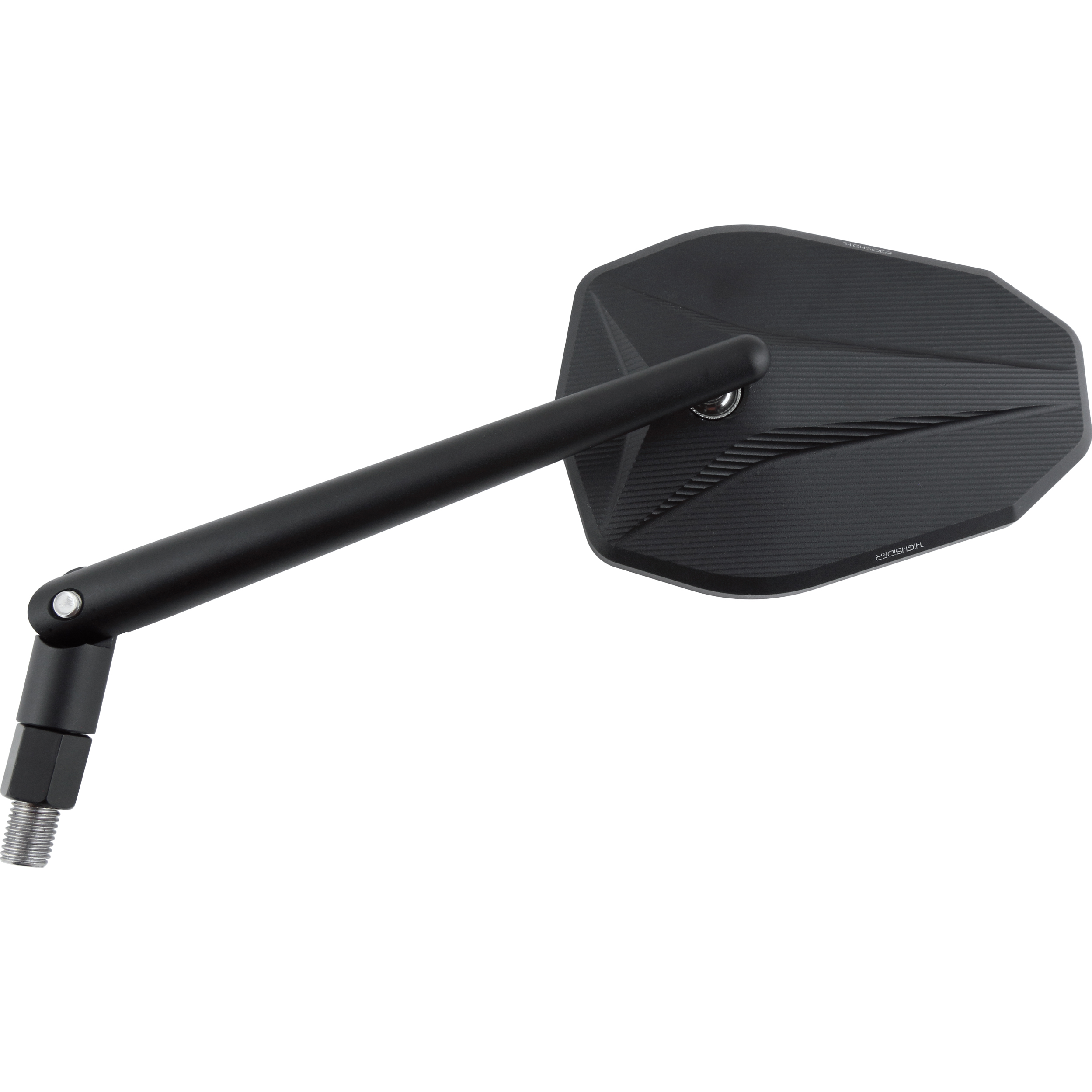 Highsider-Lenkerspiegel M10x1,25R+L Victory-X Alu schwarz-5732491113004810