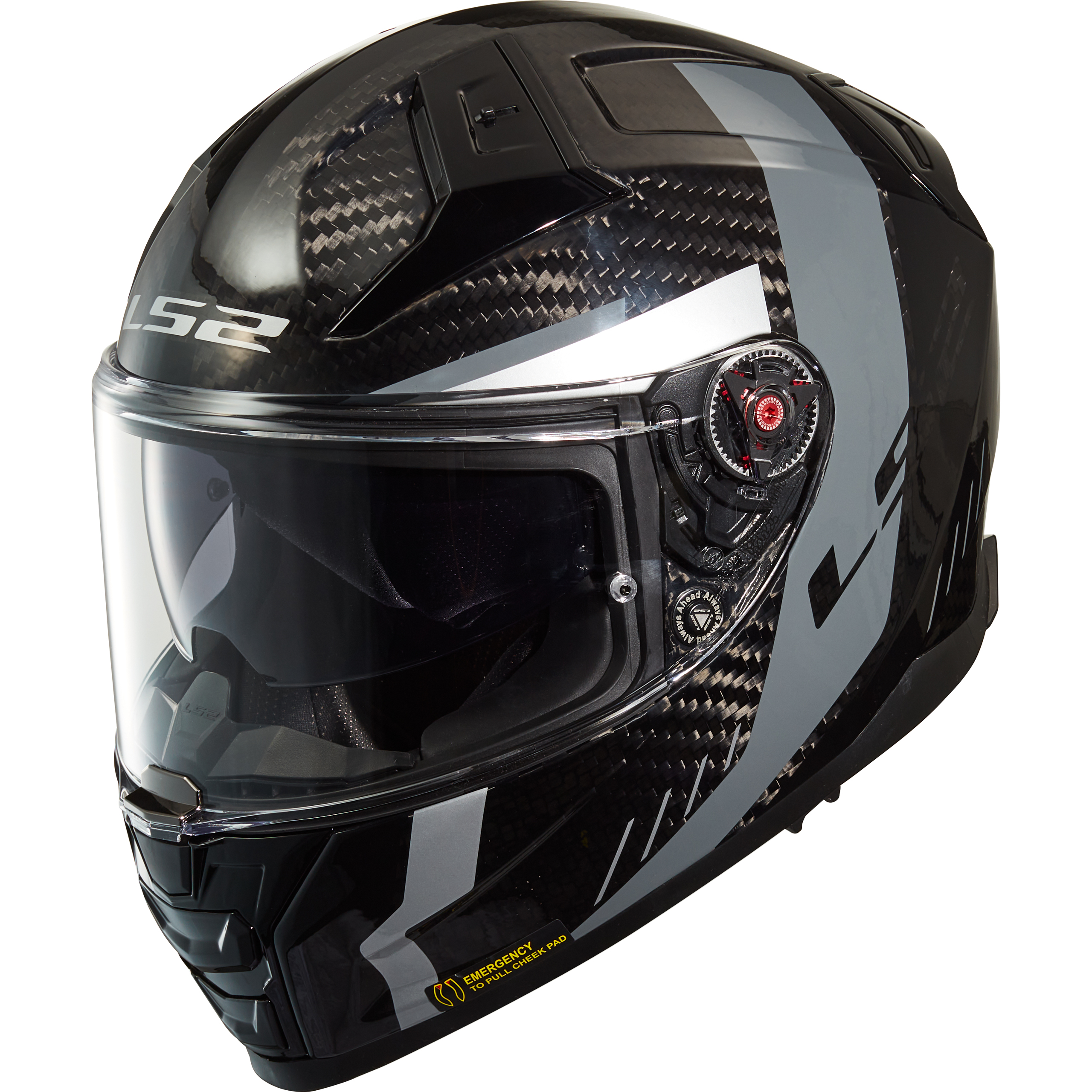 LS2 FF811 Vector II Carbon Grid Polo Edition S - Helme & Brillen - Motorradhelme