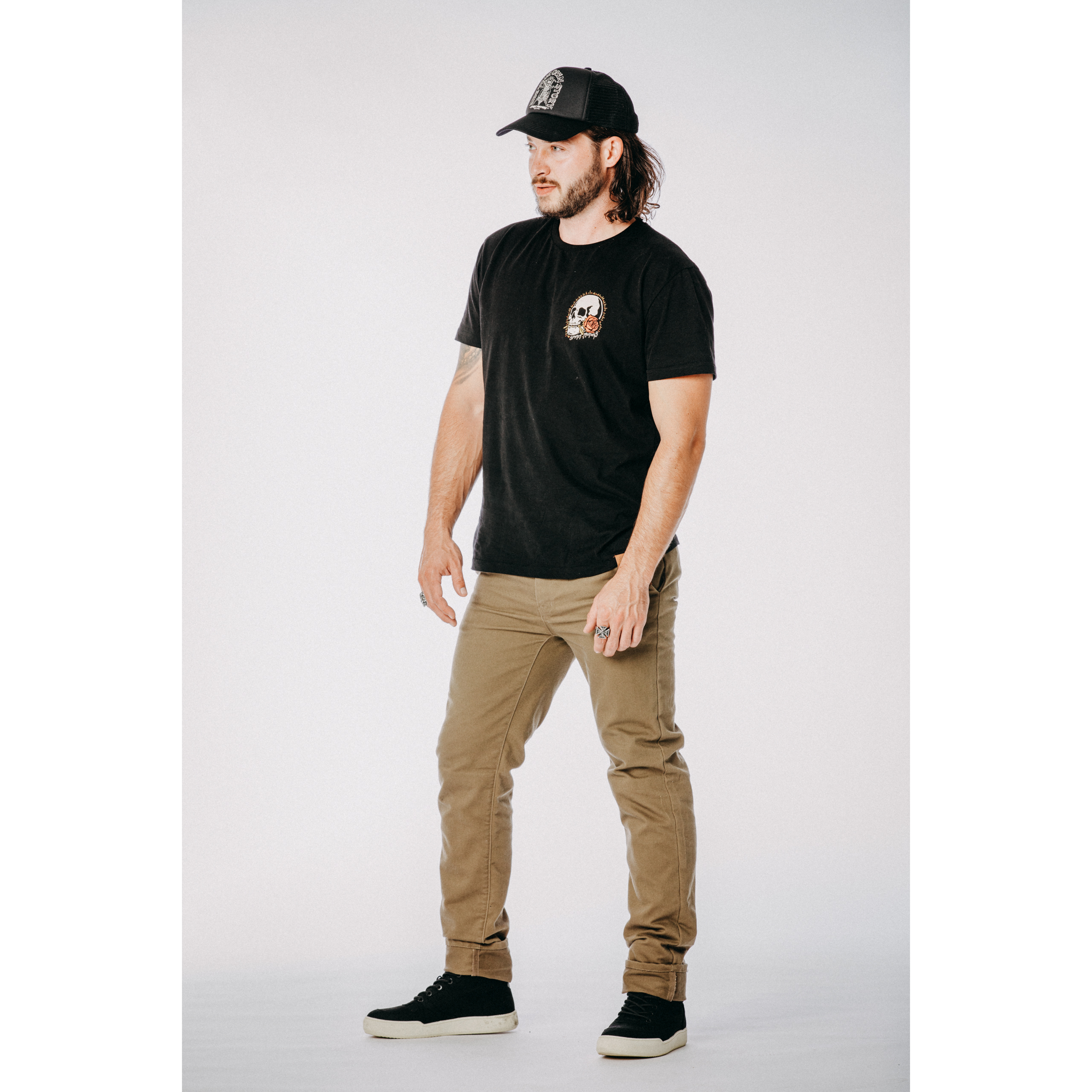 Spirit Motors-Eager Elliot Chino Hose grün 36/32-2100451012012243