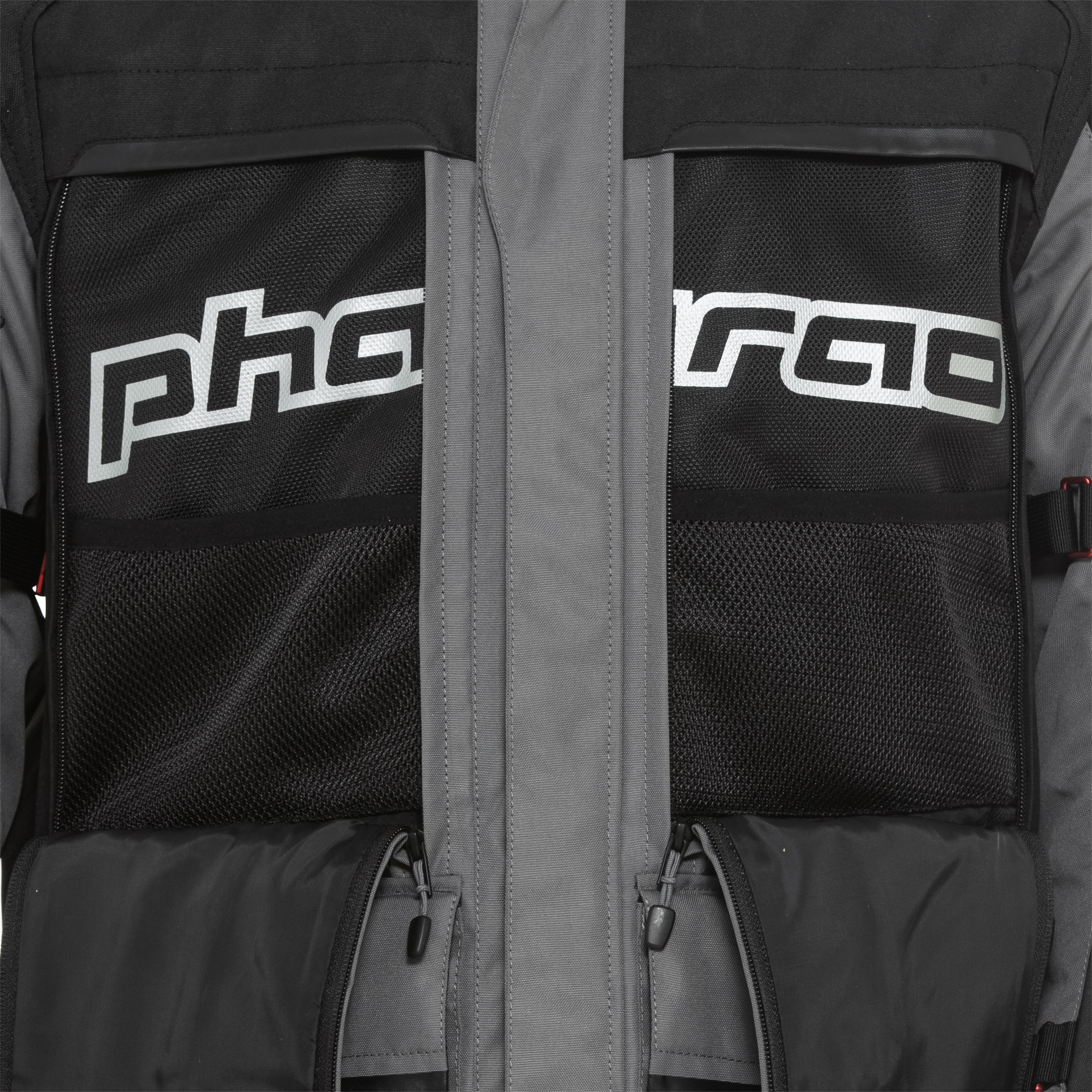 Pharao-Tura WP Adv. Textil-/Lederjacke grau/schwarz 3XL-2019351999010013