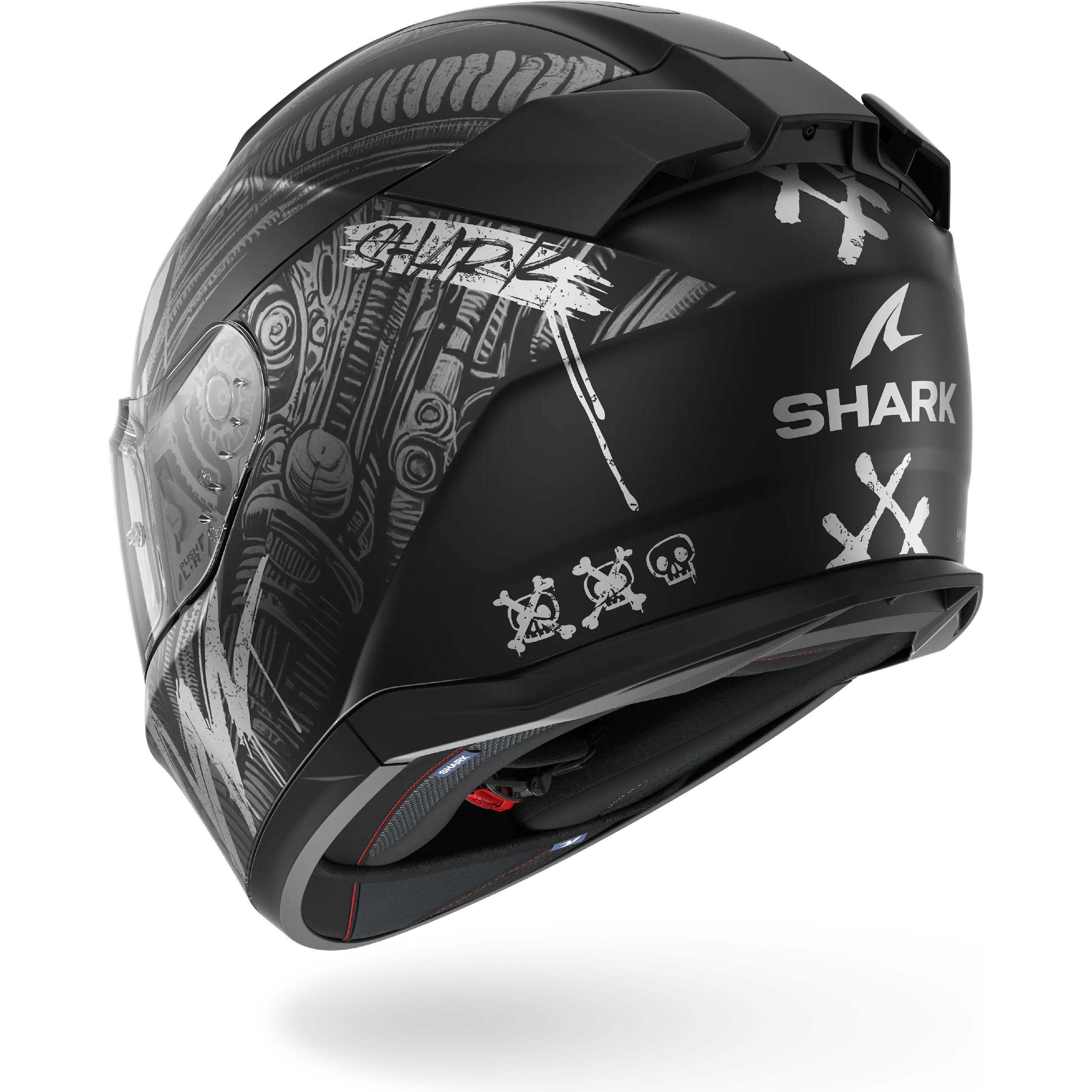 Shark helmets-D-Skwal 3 Shiver mattgrau S-4604041999038008