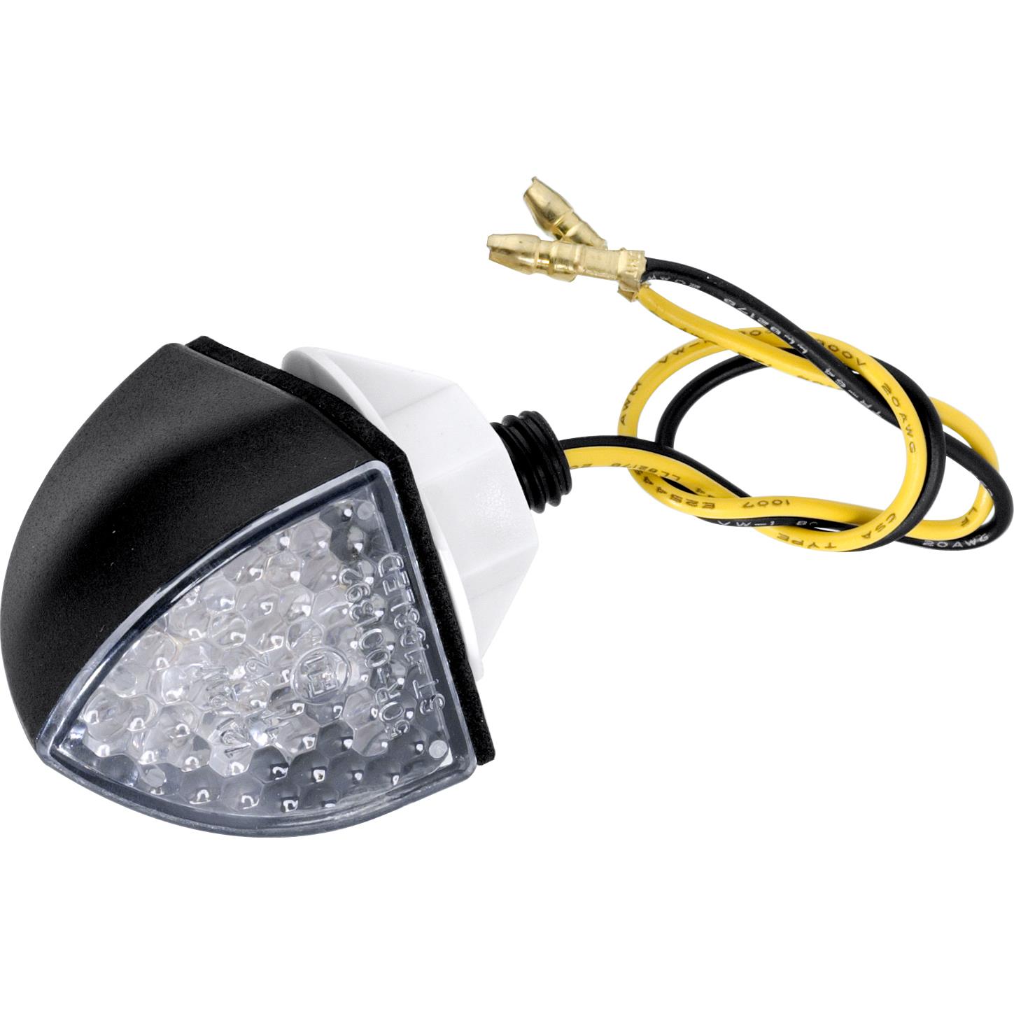 Shin Yo LED Verkleidungsblinker Screw schwarz, Klarglas - Motorradteile & Ersatzteile - Beleuchtung