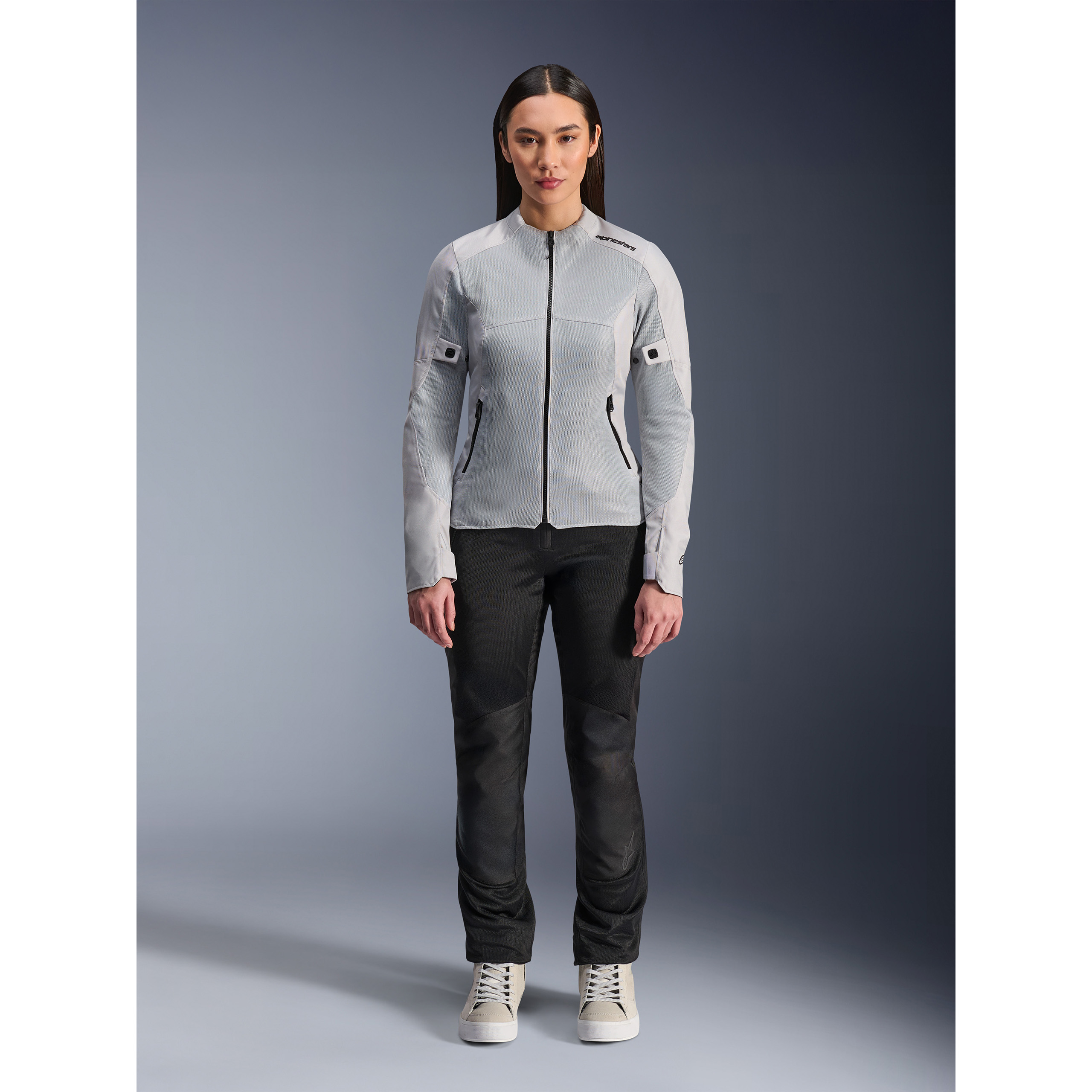 Alpinestars-Stella C-1 Air Damen Jacke silber S-0002134999016008
