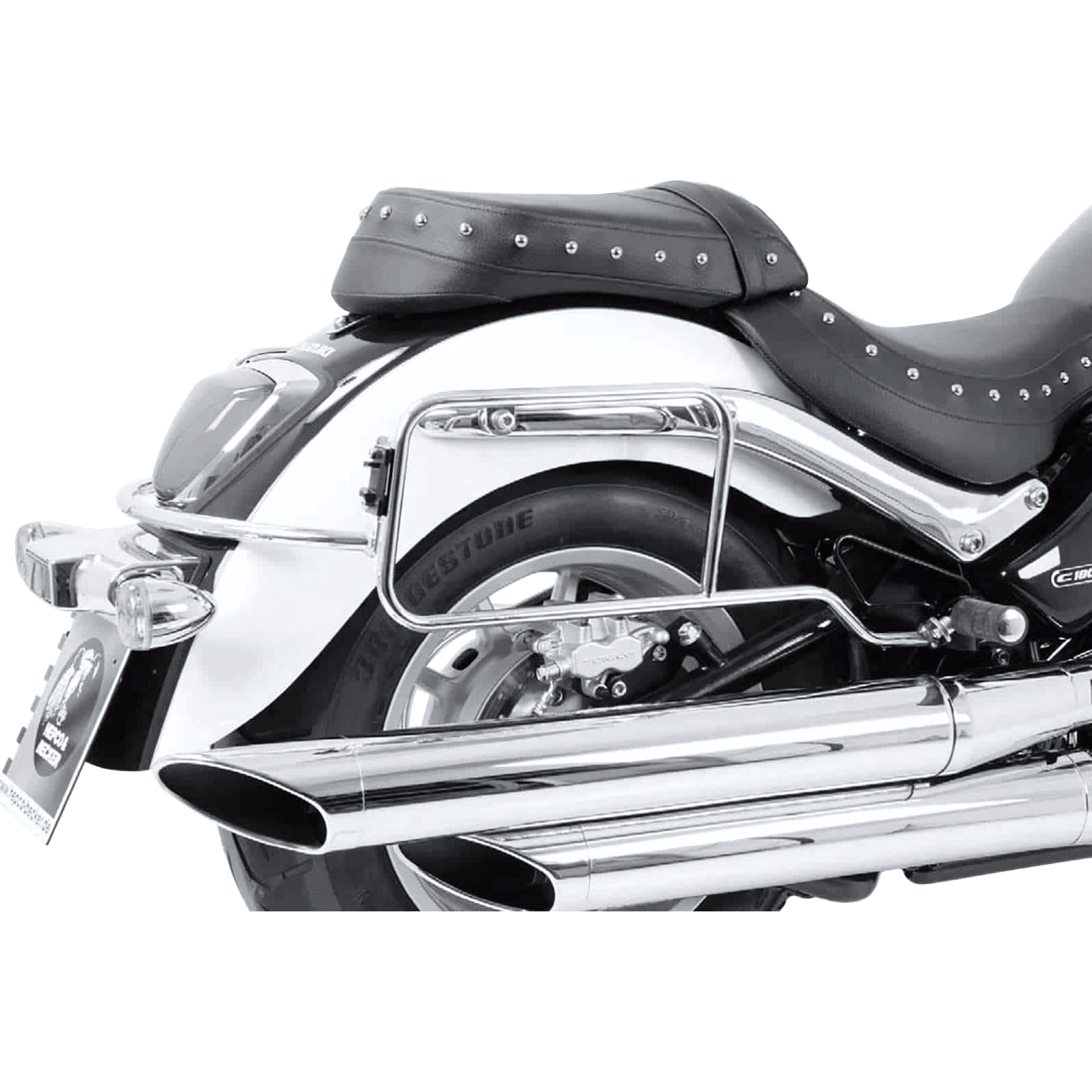 Hepco & Becker Seitenkofferträger chrom für C 1800 R Intruder 2011-2013 - Motorradzubehör - Motorradgepäck