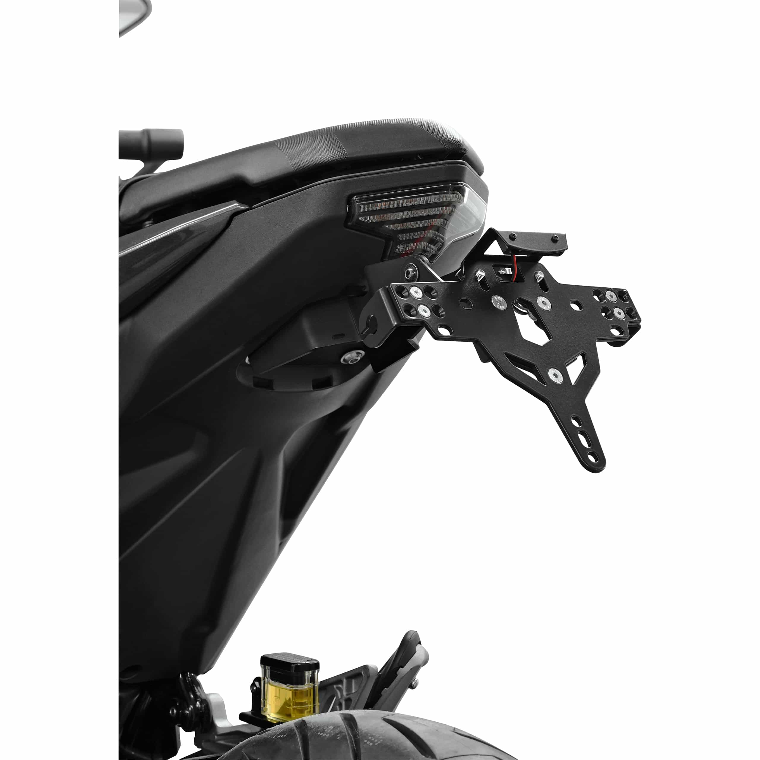 Zieger Kennzeichenhalter Pro Schweiz für Zontes ZT 125 U - Motorradteile & Ersatzteile - Anbauteile