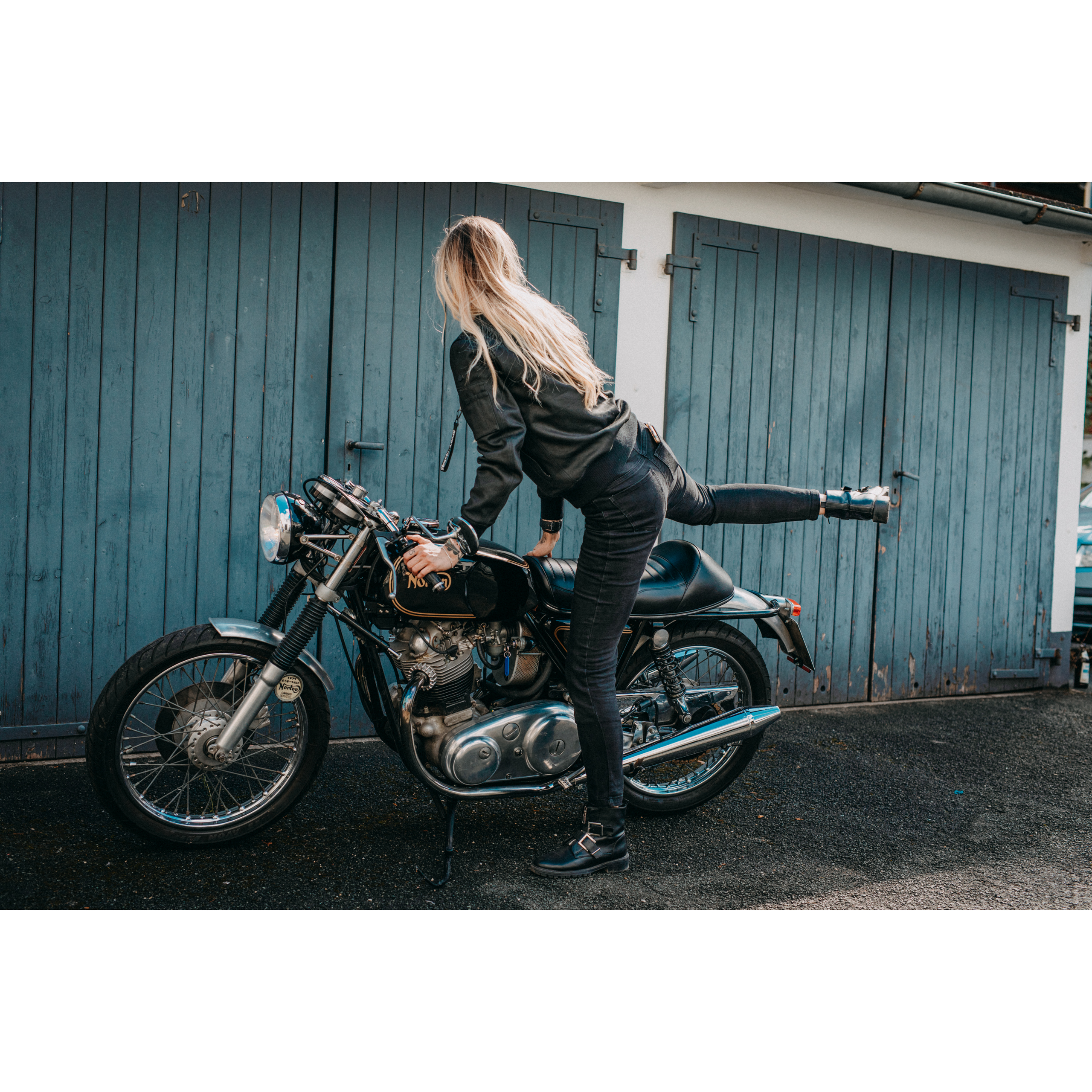 Spirit Motors-Skinny High Heather Damen Jeans-2100211999001243