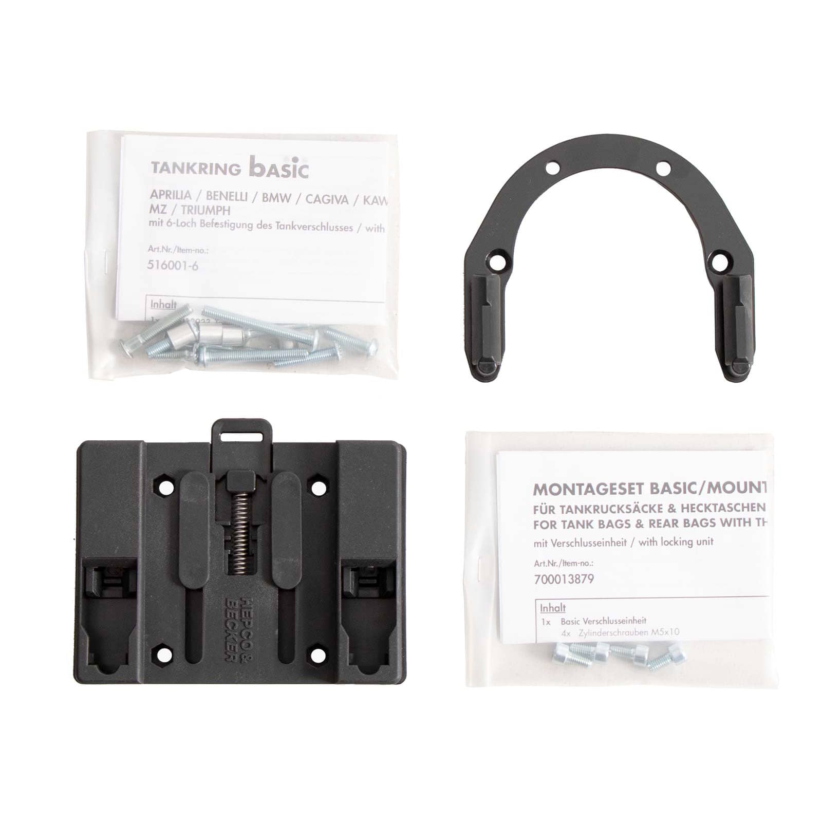 Hepco & Becker Tankring Lock-it Basic für Triumph Trident 660 2025- - Motorradzubehör - Motorradgepäck