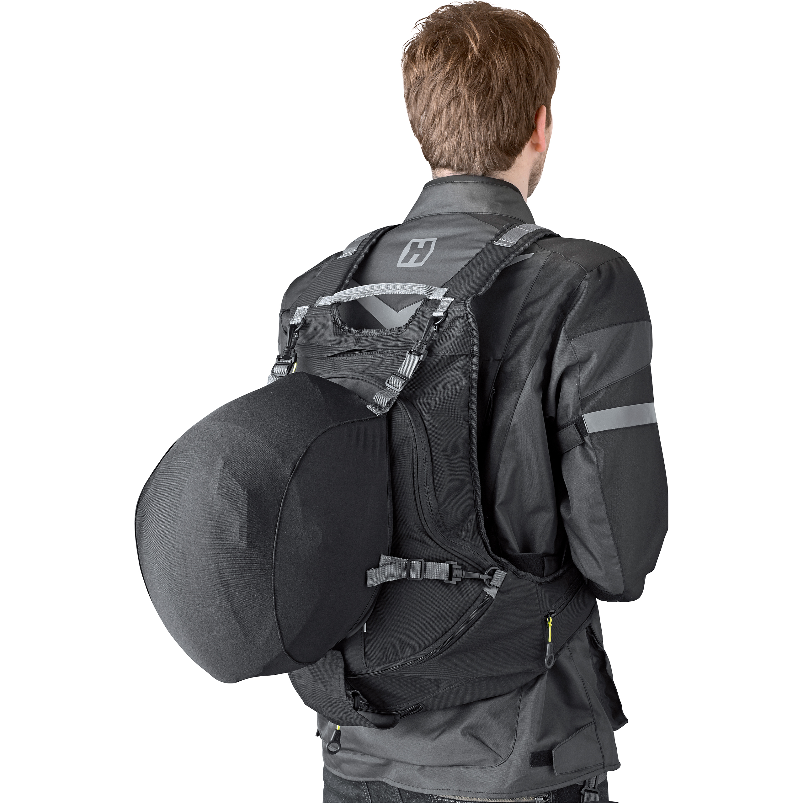 Givi-Rucksack Easy Bag 22-26 Liter mit Helmtasche-5738941190999020
