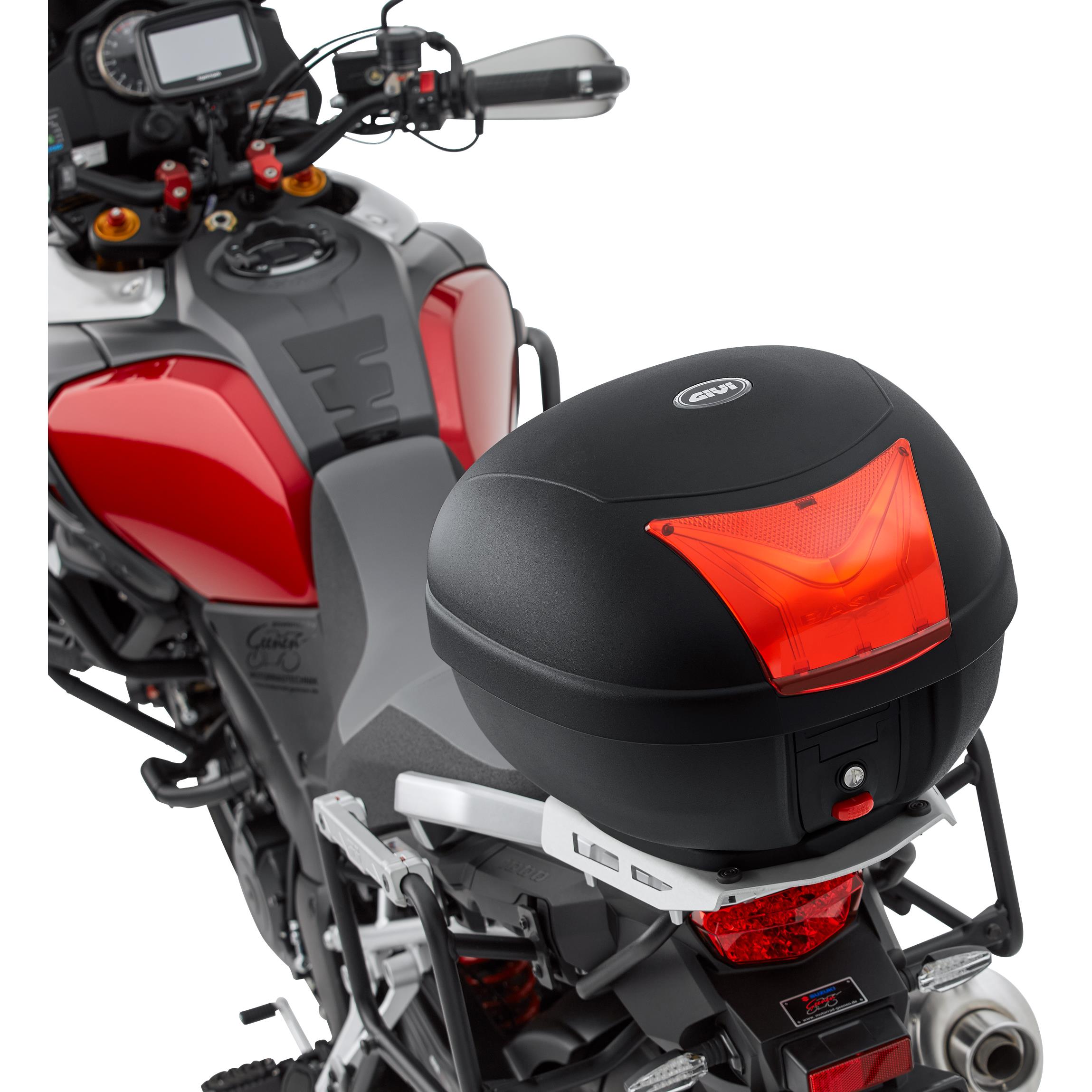QBag Monolock® Topcase Basic 28 schwarz 28 Liter - Motorradzubehör - Motorradgepäck