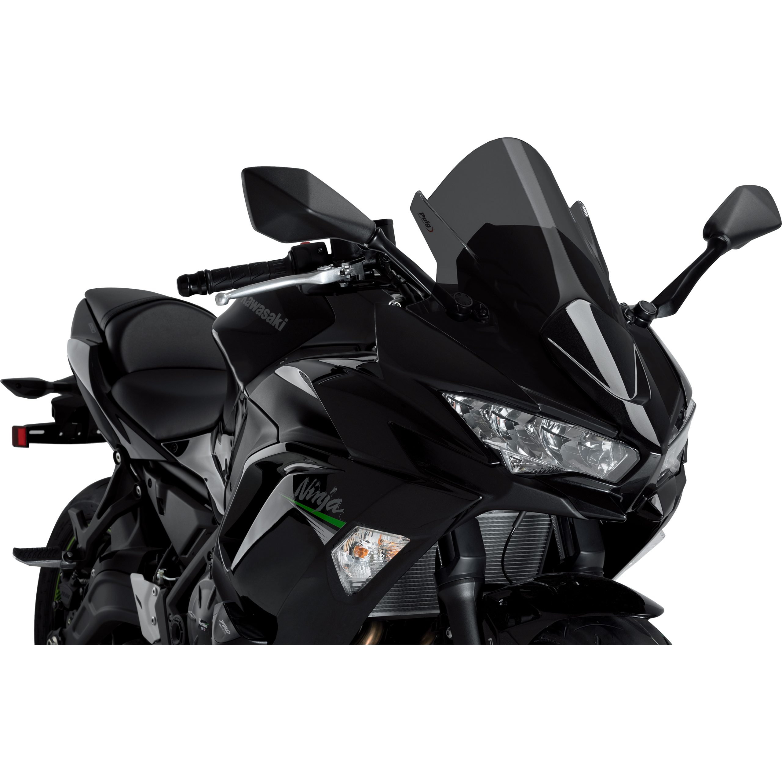 Puig Z-Racer Scheibe stark getönt für Kawasaki Ninja 650 2020- - Motorradteile & Ersatzteile - Verkleidungen & Abdeckungen
