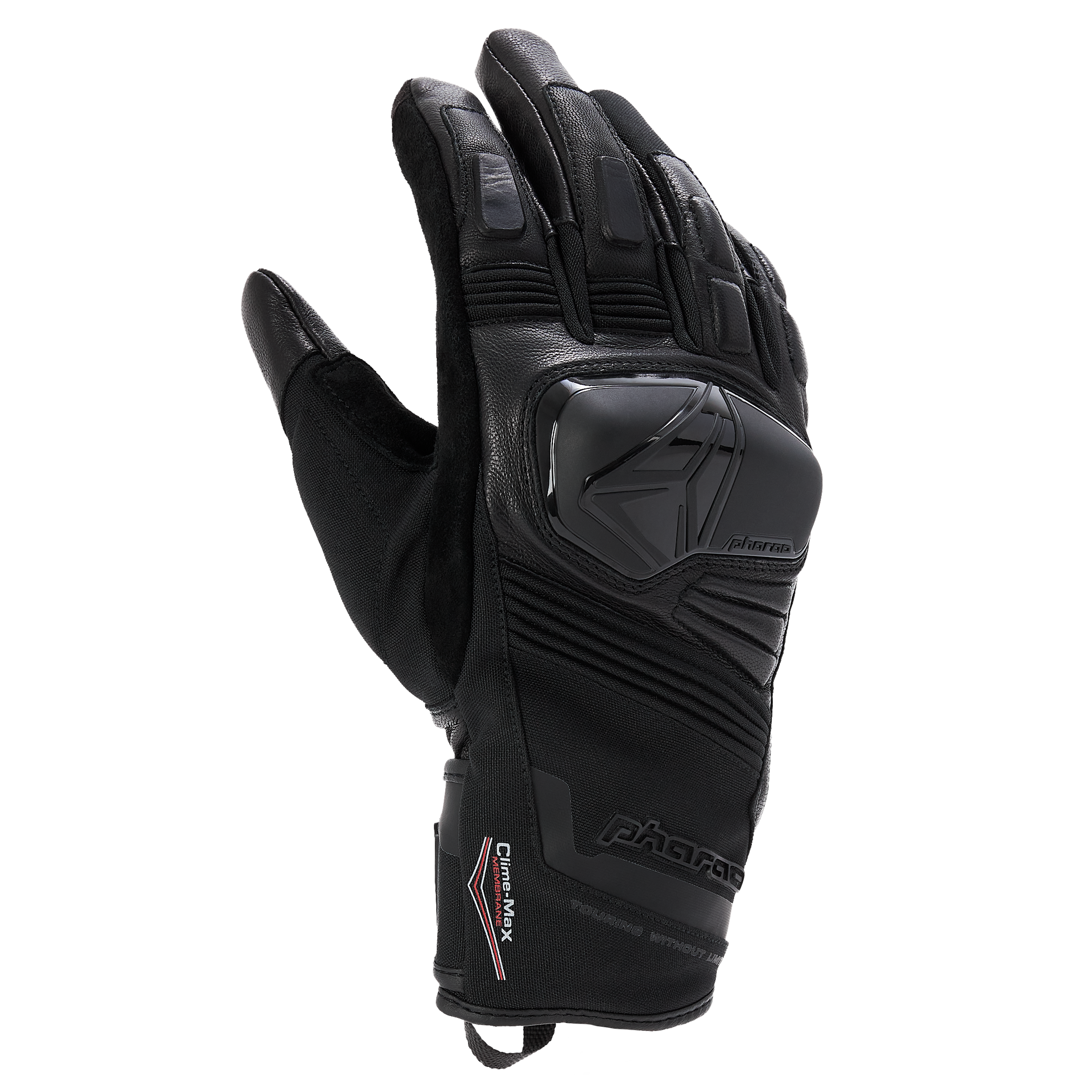 Pharao-Korab WP Handschuh lang schwarz-0001641006001