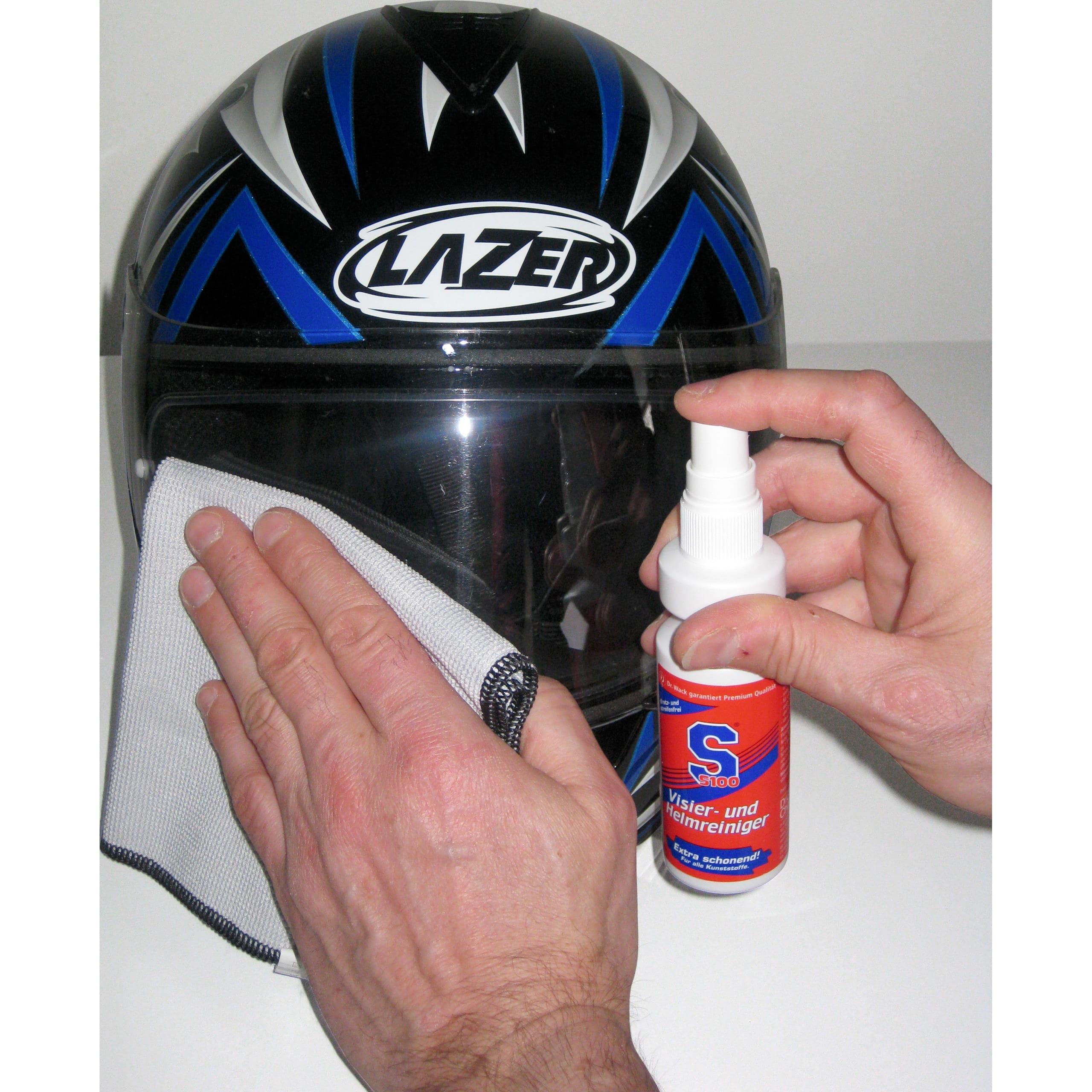 S100-Visier- und Helmreiniger mit Mikrofasertuch-3390171249000000