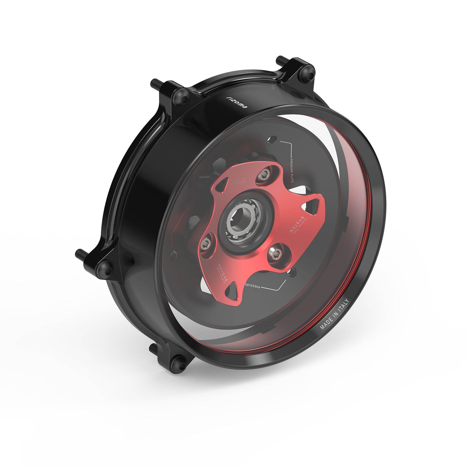 Rizoma-Kupplungsdeckel ZDM179R rot für Ducati Panigale/Streetfighte-0000866095000002