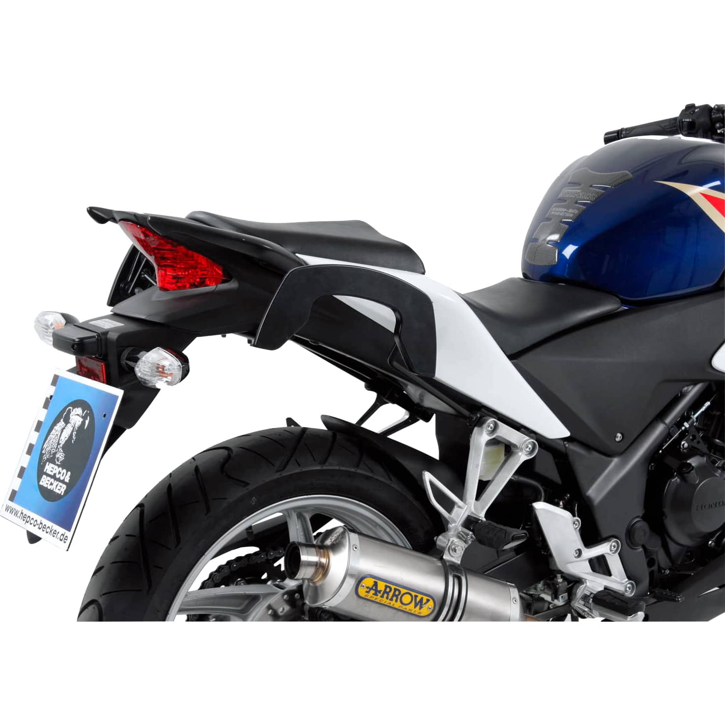 Hepco & Becker C-Bow Seitentaschenhalter schwarz für Honda CBR 250 R 11-12 - Motorradzubehör - Motorradgepäck