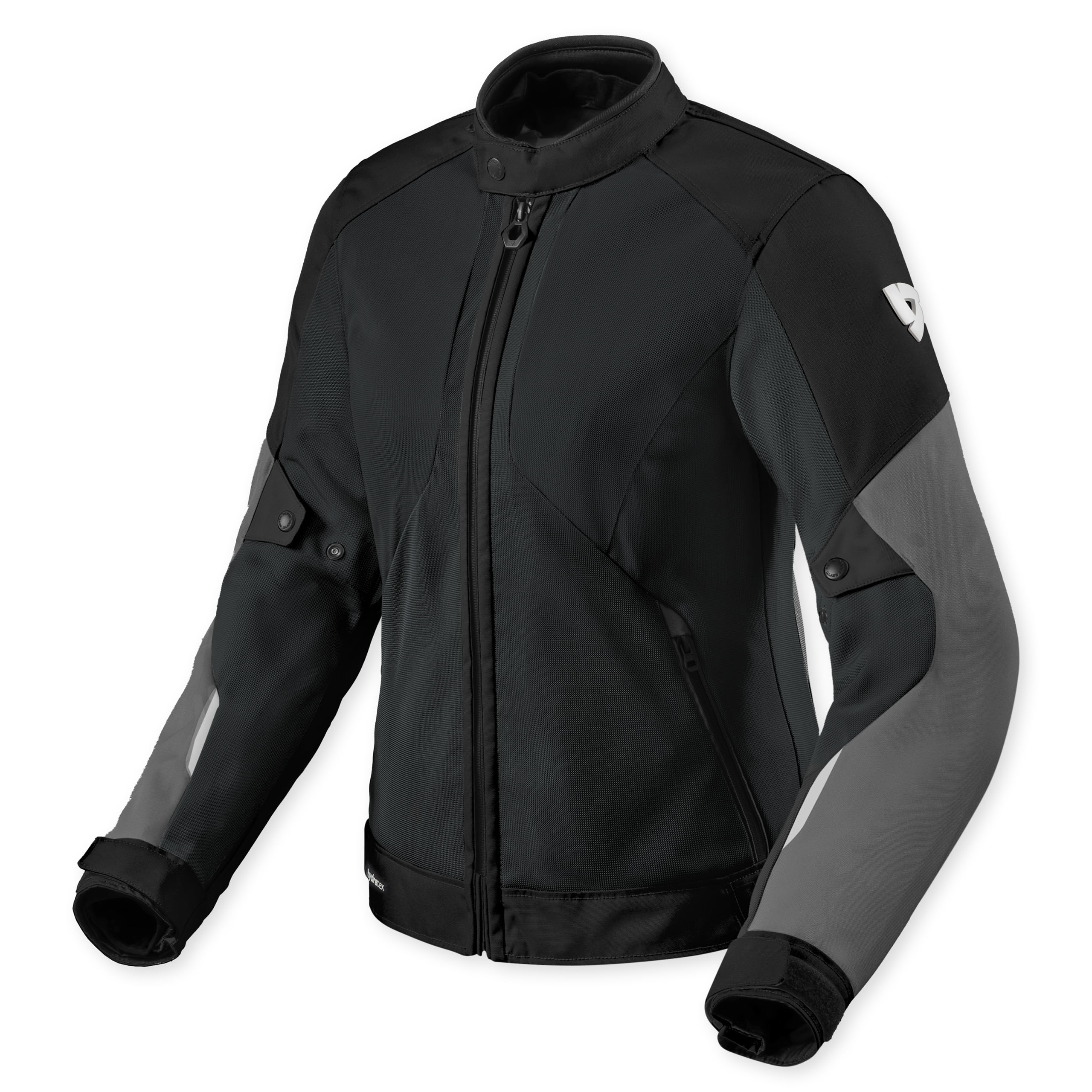 REV'IT! Torque 3 H2O Damen Jacke schwarz 42 - Motorradbekleidung - Touring Motorradbekleidung