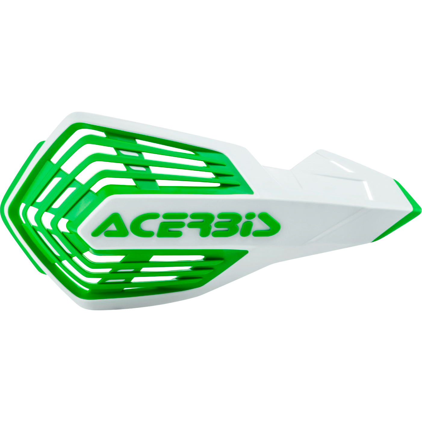 Acerbis Handprotektorenpaar X-Future weiß/grün - Motorradteile & Ersatzteile - Lenker, Griffe & Hebel
