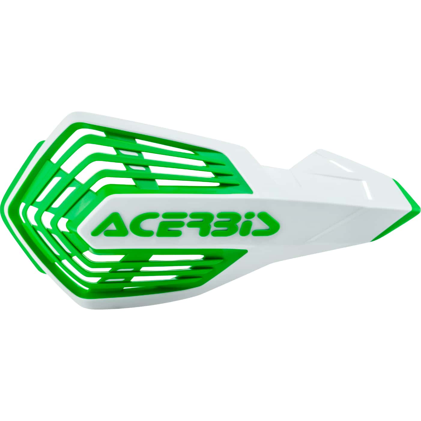 Acerbis Handprotektorenpaar X-Future weiß/grün - Motorradteile & Ersatzteile - Lenker, Griffe & Hebel