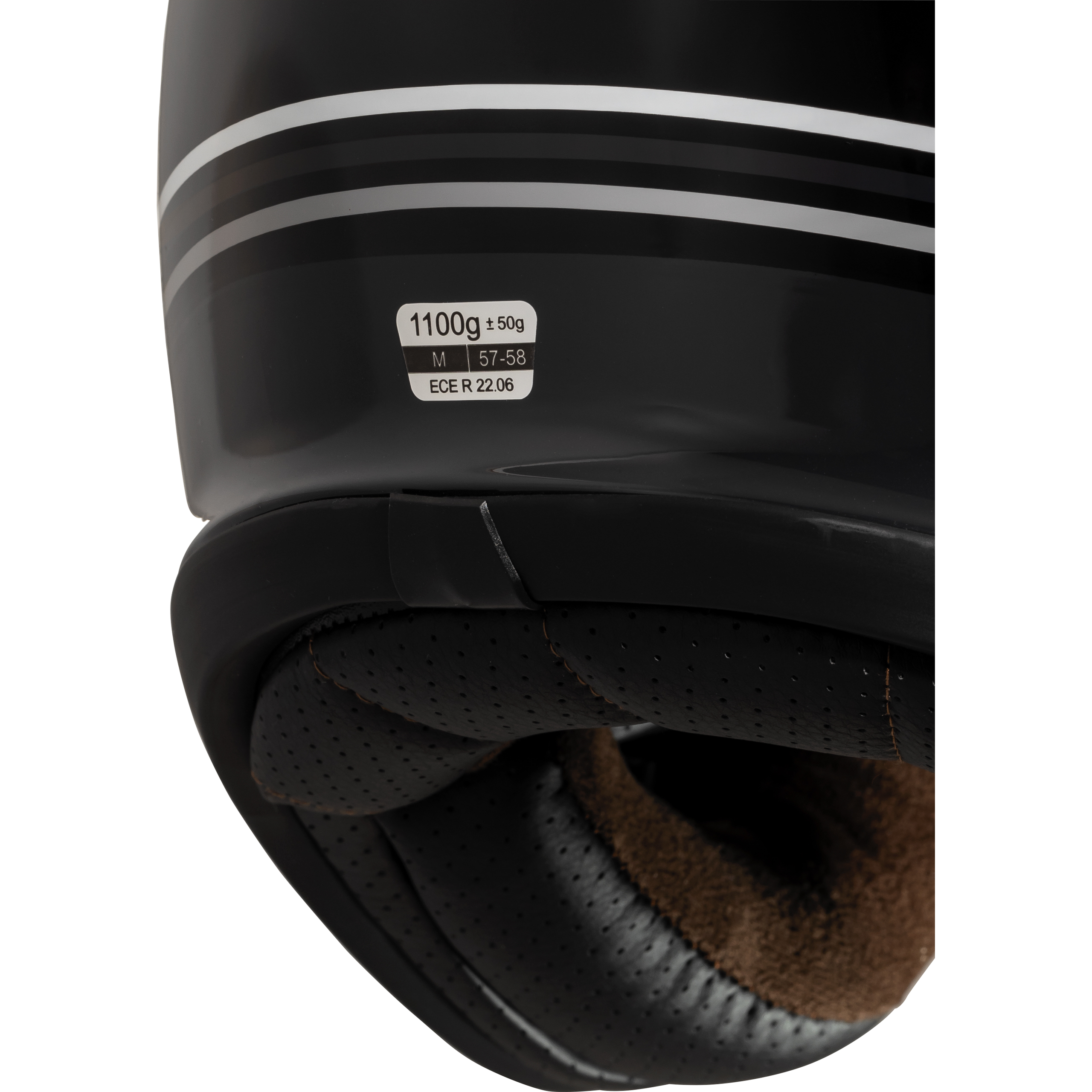 Nexo-Jethelm Urban Style II Schwarz/Weiß Dekor #24 M-4905601999064009
