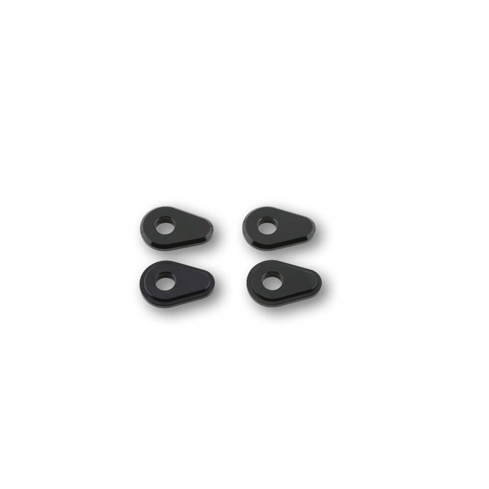 HIGHSIDER smart Montageplatten Alu für Blinker 38x26mm für Yamaha - Motorradteile & Ersatzteile - Beleuchtung