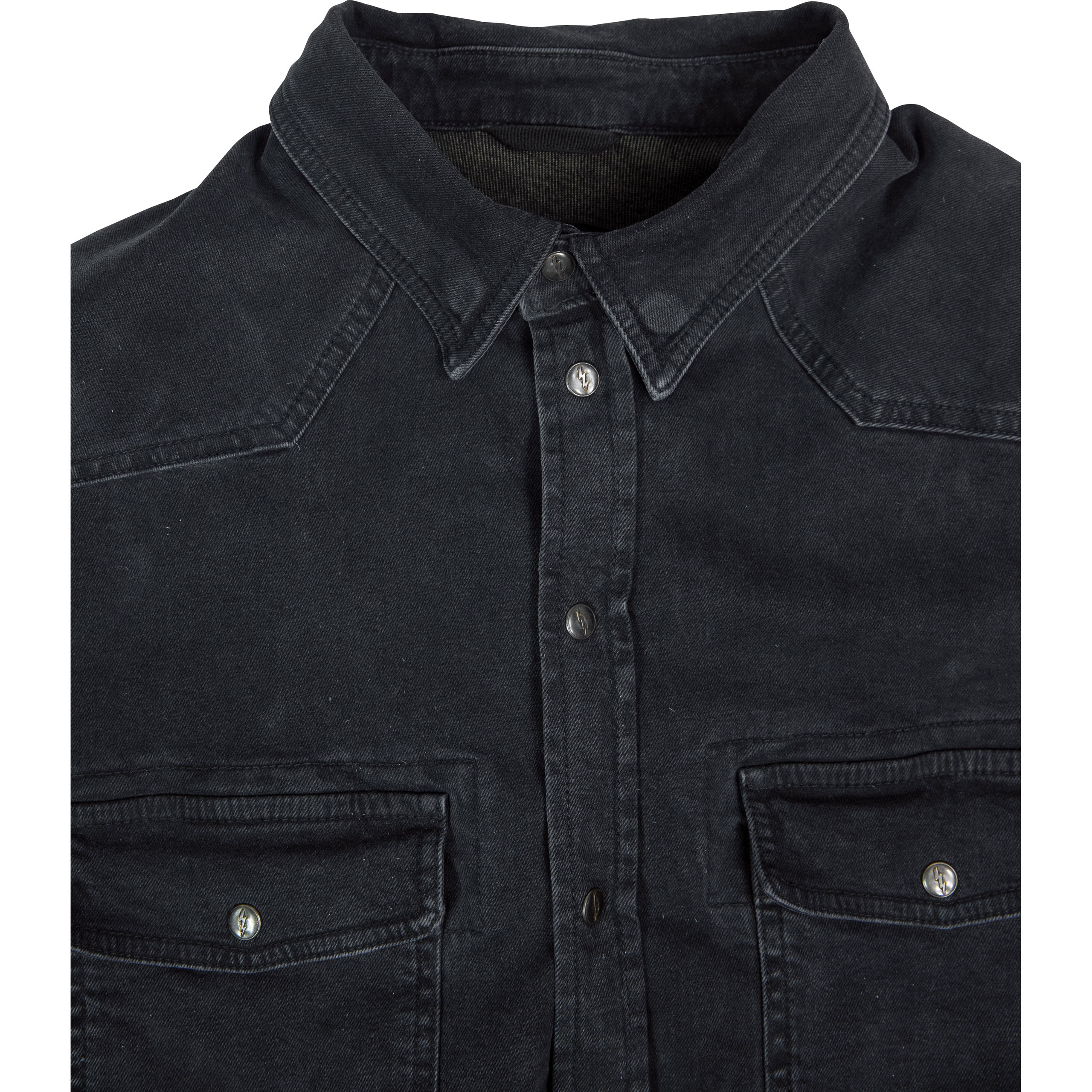 John Doe-Motoshirt Hemd black used XXL-2016531999001012