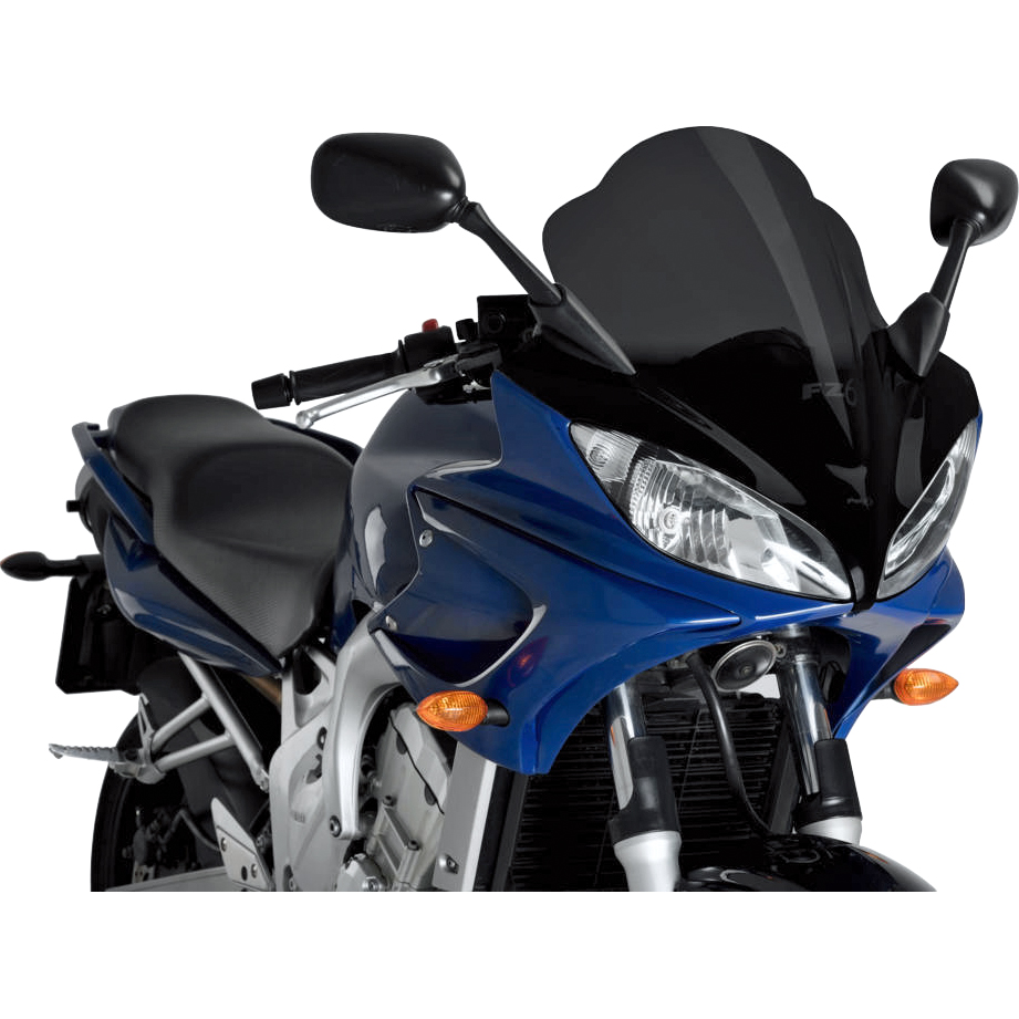 Puig Racingscheibe schwarz für Yamaha FZ 6 Fazer 2004-2008 - Motorradteile & Ersatzteile - Verkleidungen & Abdeckungen