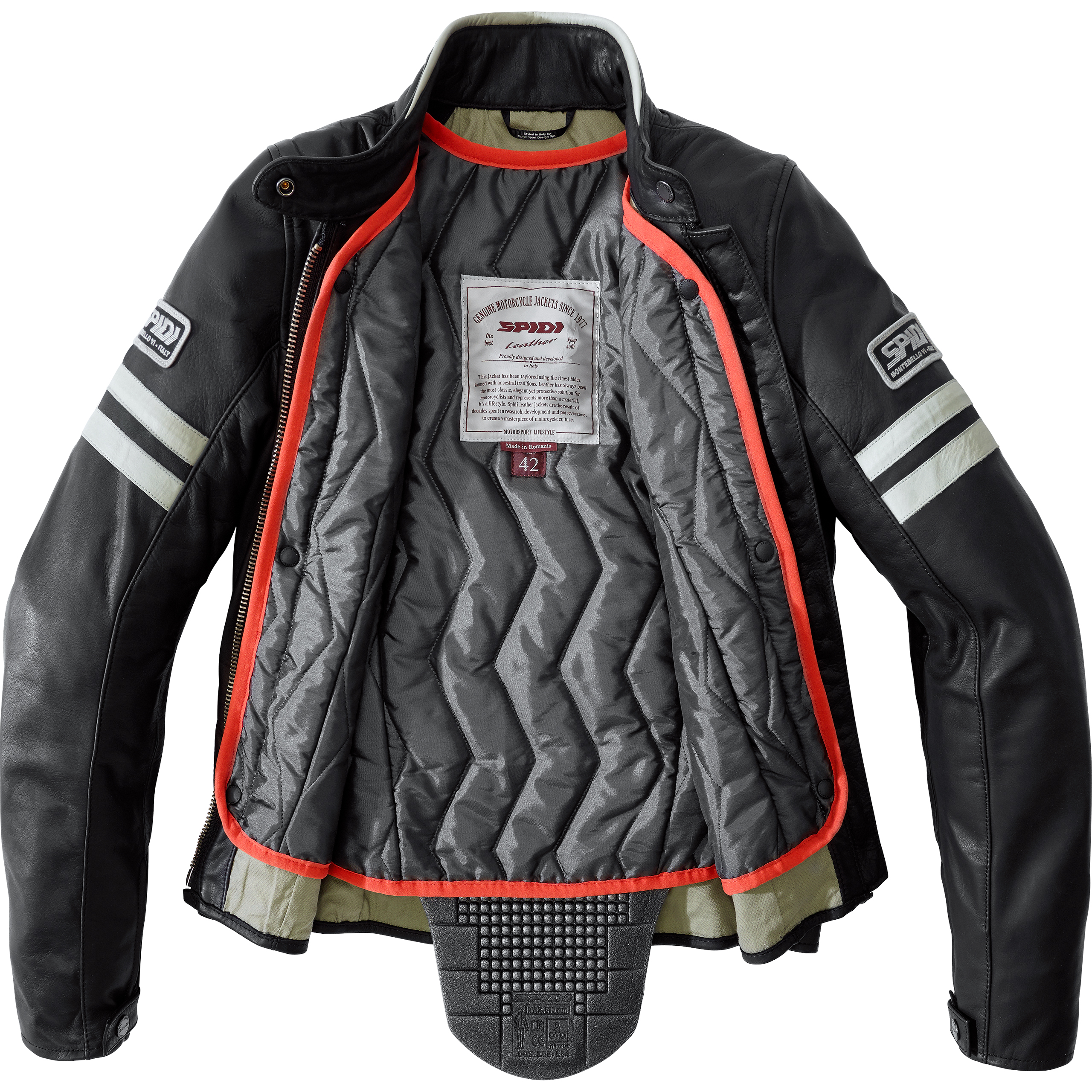 SPIDI-Vintage Damen Lederjacke-1006251999004404