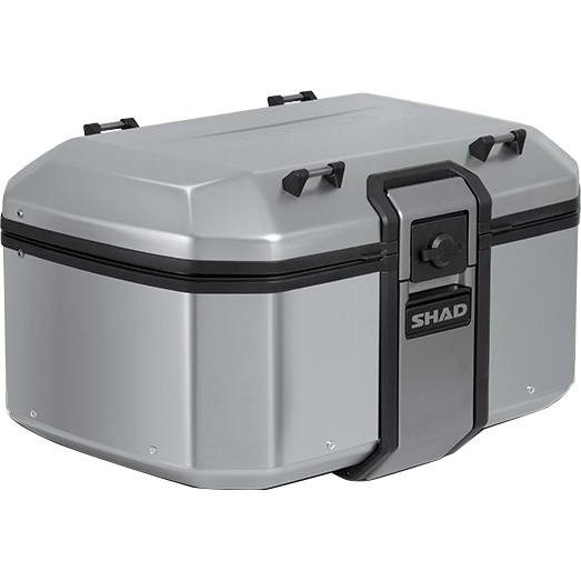 Shad Topcase Terra Aluminium TR55 silber - Motorradzubehör - Motorradgepäck