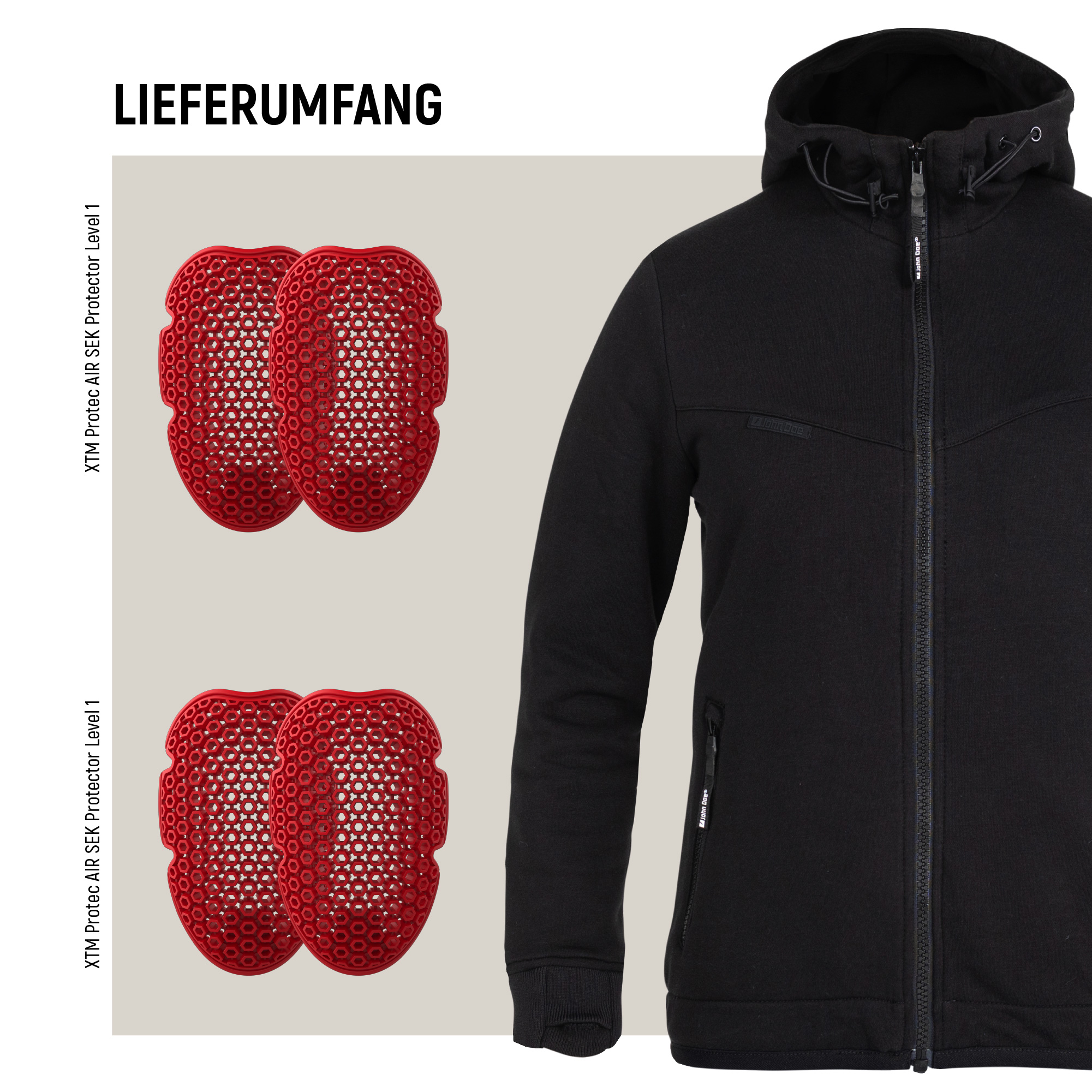 John Doe-XTM Damen Hoodie V3-0001681005001011