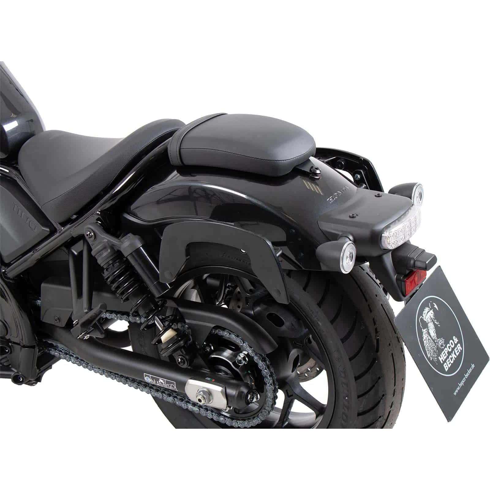 Hepco & Becker Seitentaschenhalter C-Bow schwarz für CMX 1100 Rebel 2025- - Motorradzubehör - Motorradgepäck
