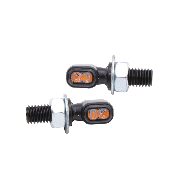 HIGHSIDER smart LED Blinkerpaar M8 Vision-TS schwarz - Motorradteile & Ersatzteile - Beleuchtung