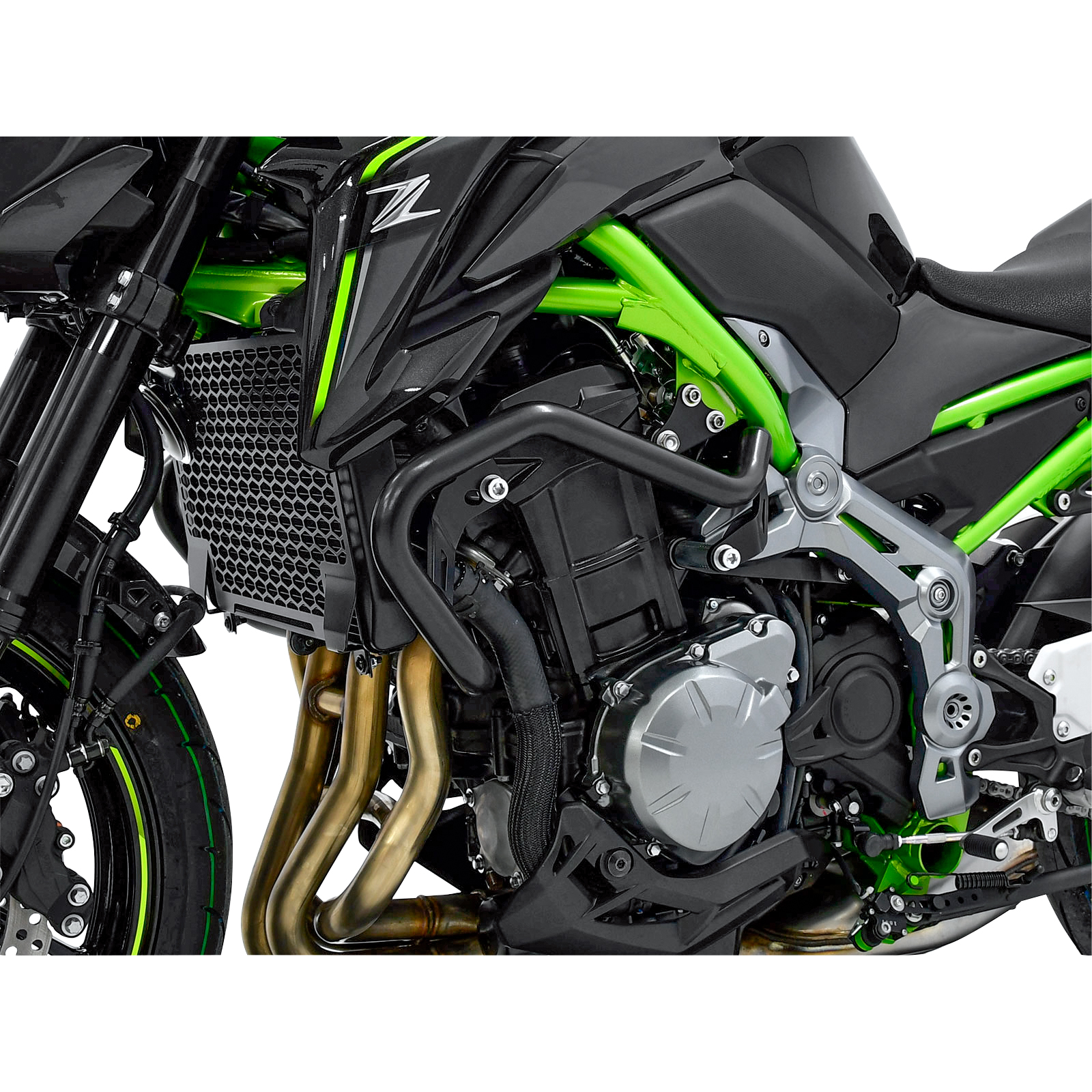 Zieger Sturzbügel schwarz für Kawasaki Z 900 2017- - Motorradteile & Ersatzteile - Anbauteile