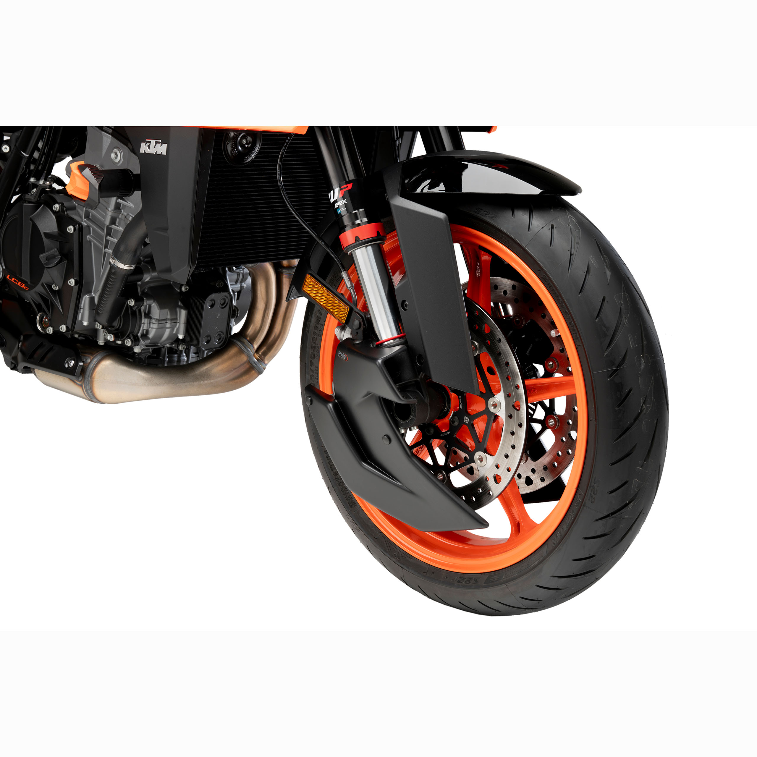 Puig Bremsenkühler vorne mattschwarz für KTM 990/1390 Duke/Super - Motorradteile & Ersatzteile - Bremsen