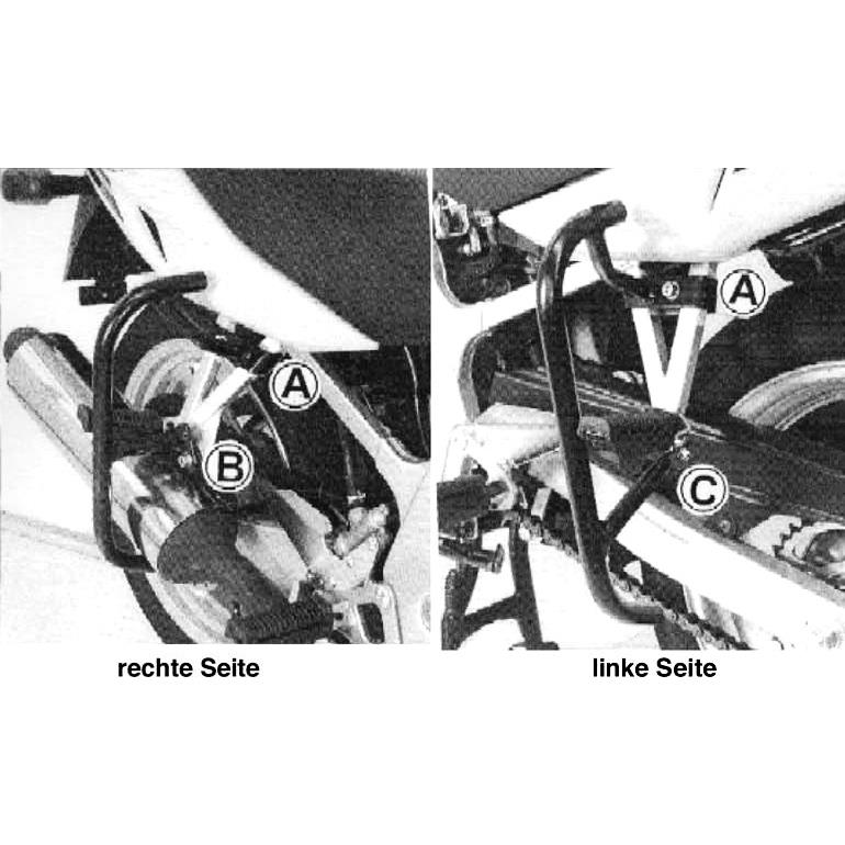 Hepco & Becker Heckschutzbügel für Suzuki GS 500 /F 2001-2008 - Motorradteile & Ersatzteile - Anbauteile