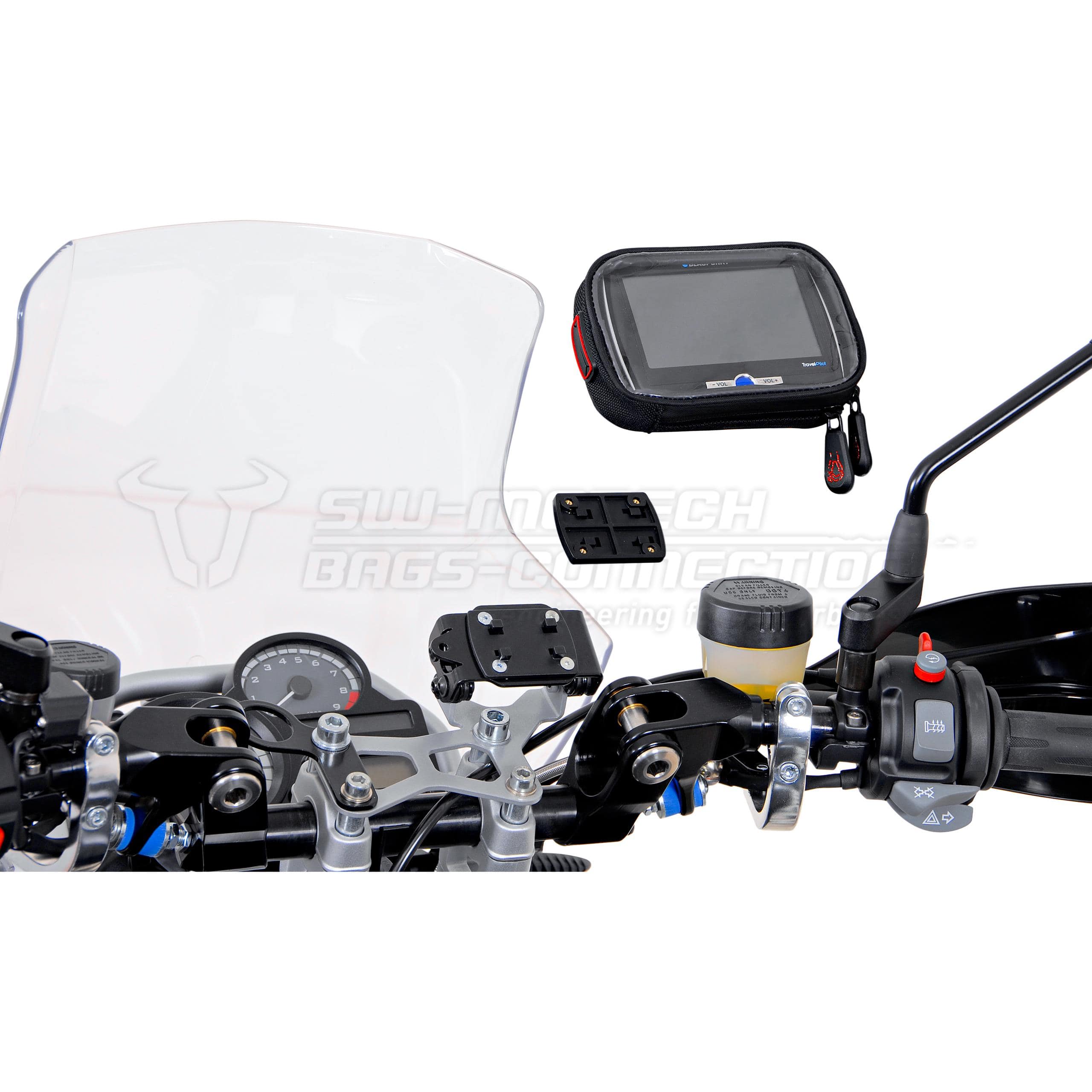 SW-MOTECH-Klick-Adapter für GPS-Taschen an GPS-Halter-5654221181999010