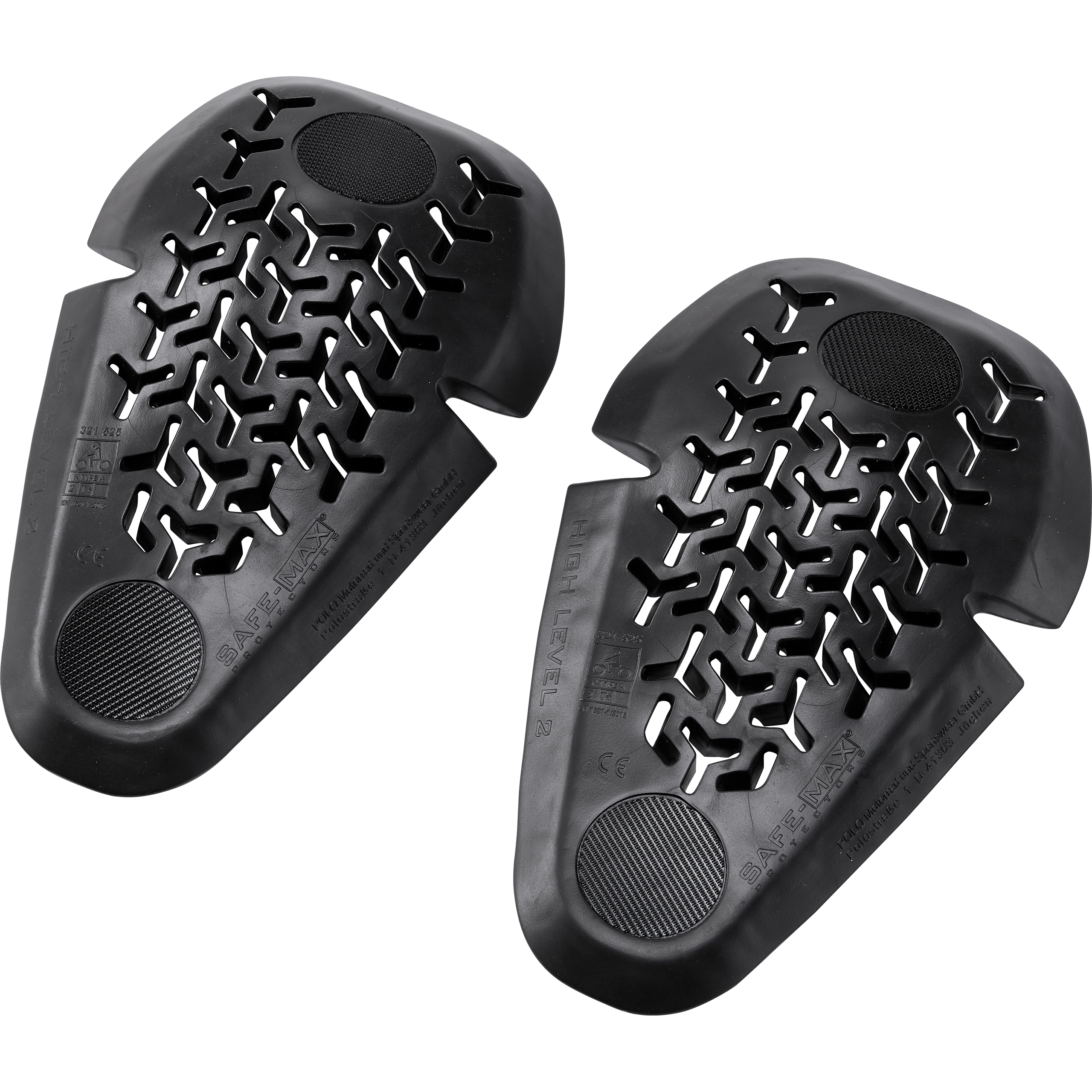 Safe Max knee level 2 air protector 2.2 type A (2-piece set) with Velcro