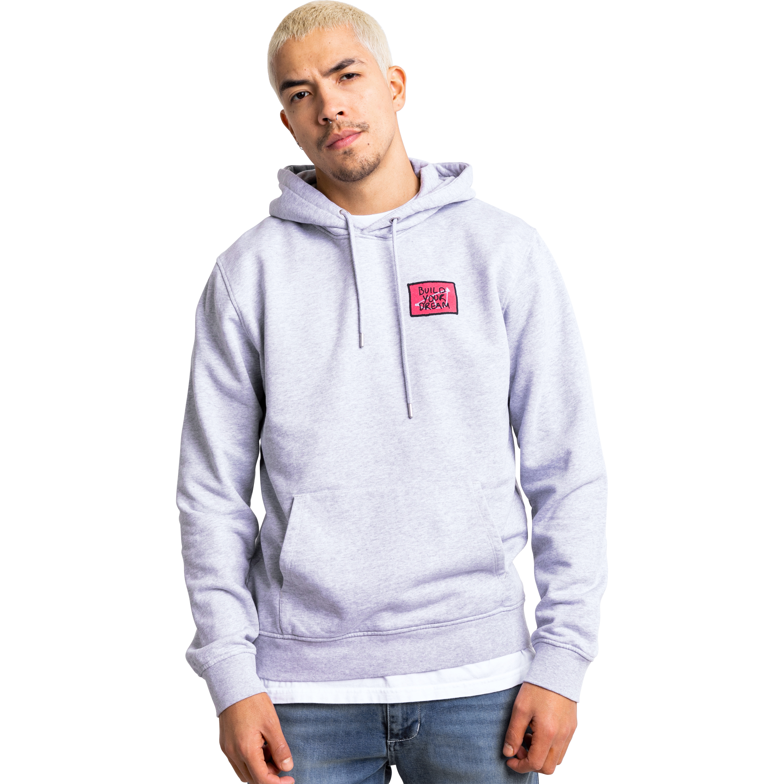 John Doe-Hoodie Byd I grau 3XL-8021381999007013