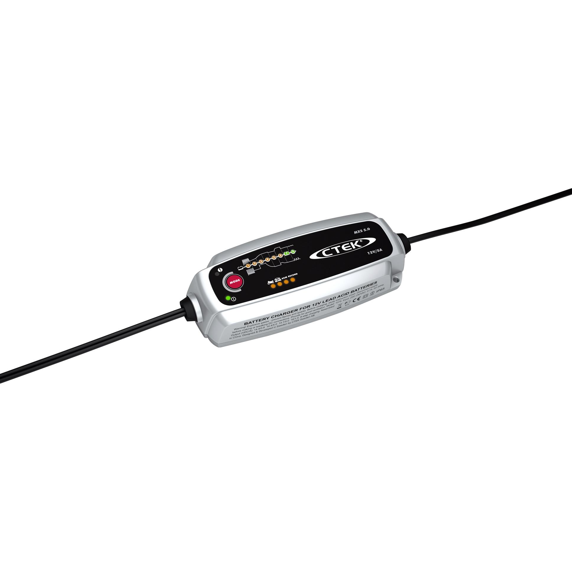CTEK-Batterieladegerät MXS 5.0 EU, 12V 5A, für Blei-Säure-5692221184000510